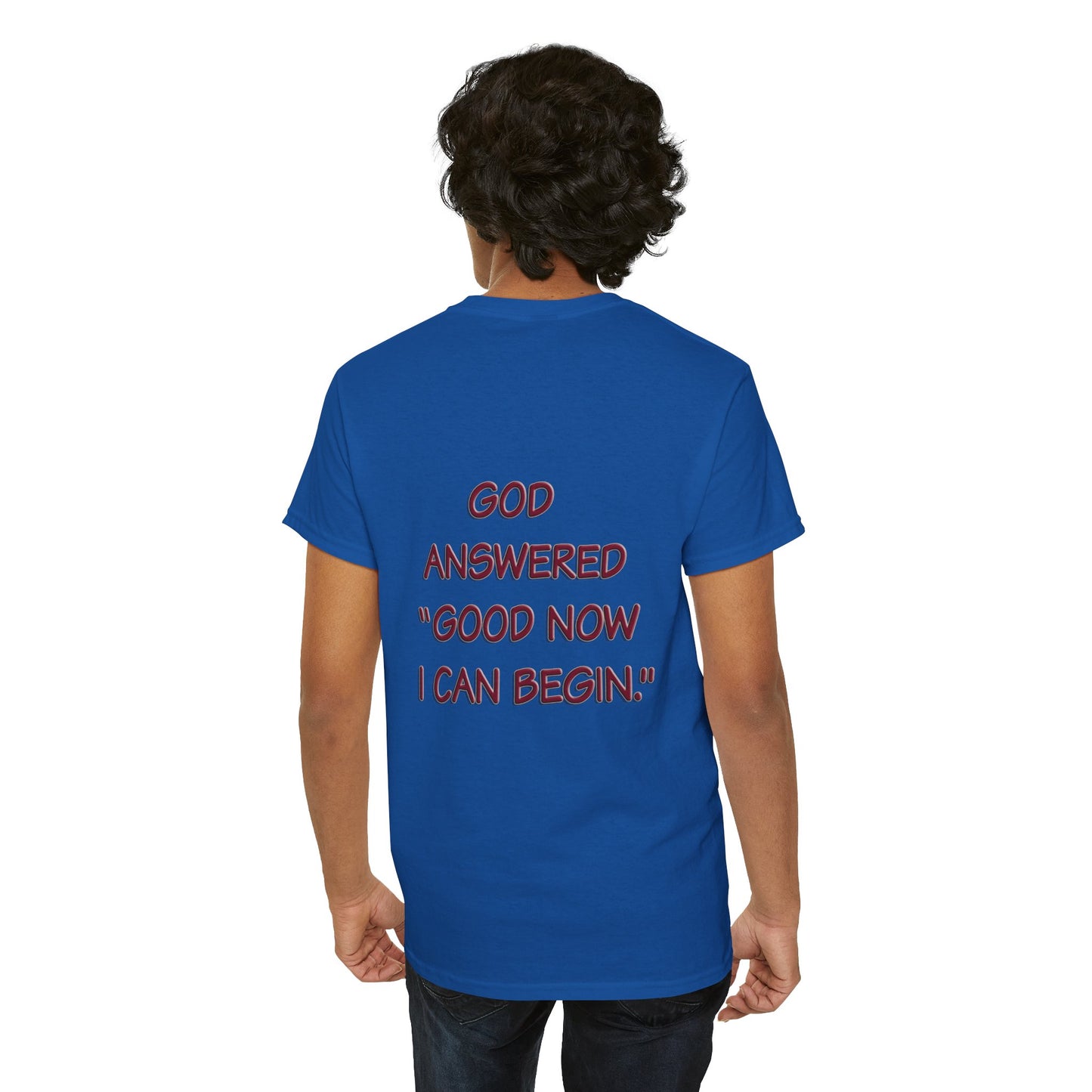 Faith Quote Unisex Tee - I'm Done, God Faith T-Shirt
