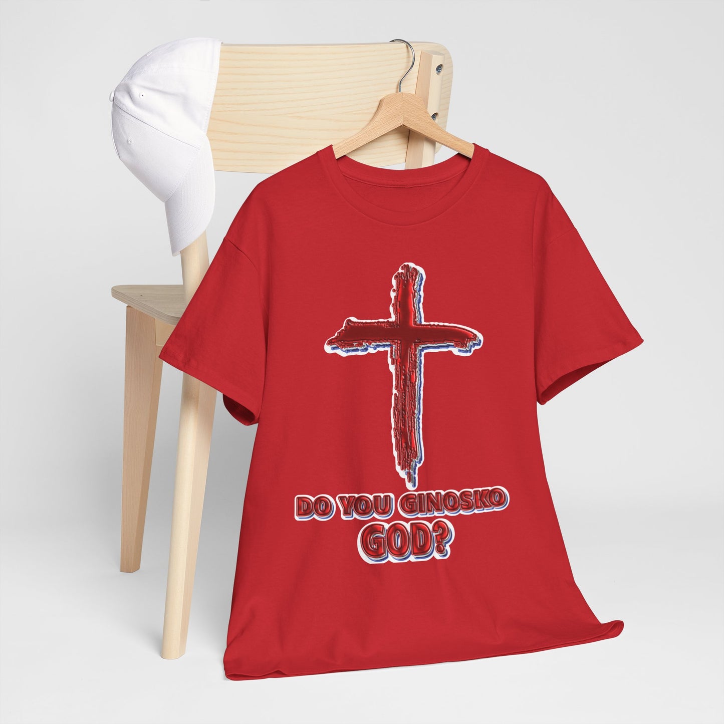GInosko God - Religious T-Shirt, Faith Inspired Gift, Spiritual Apparel, Church Wear