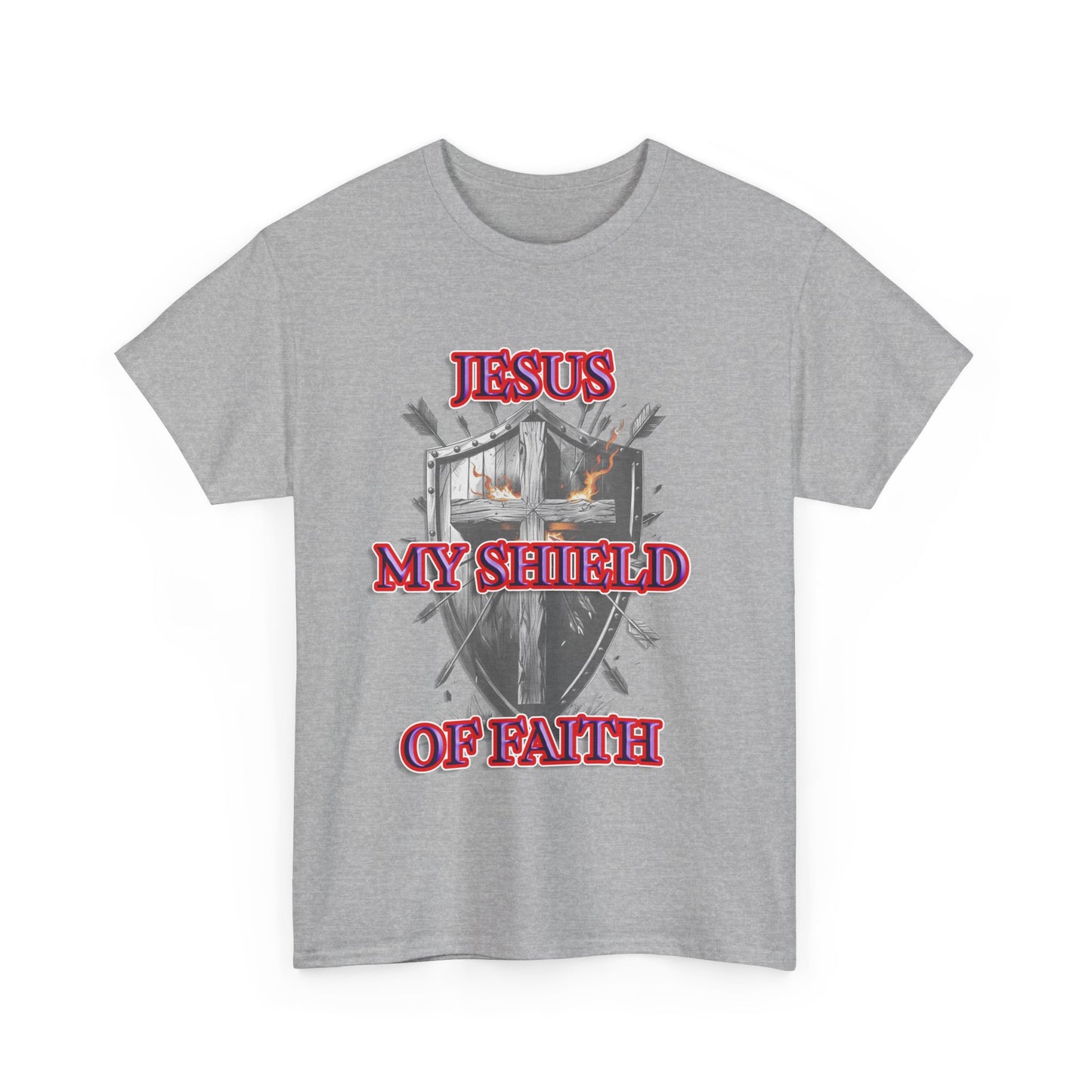 Shield of faith - Religious T-Shirt, Faith Inspired Gift, Spiritual Apparel, Church Wear