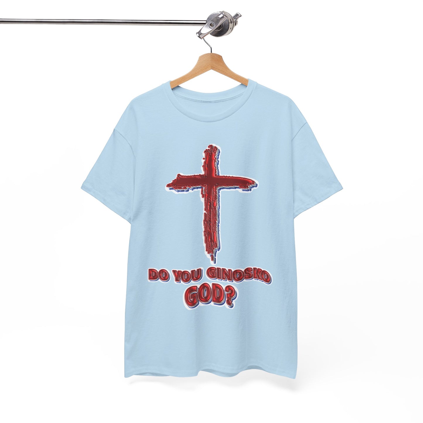 GInosko God - Religious T-Shirt, Faith Inspired Gift, Spiritual Apparel, Church Wear