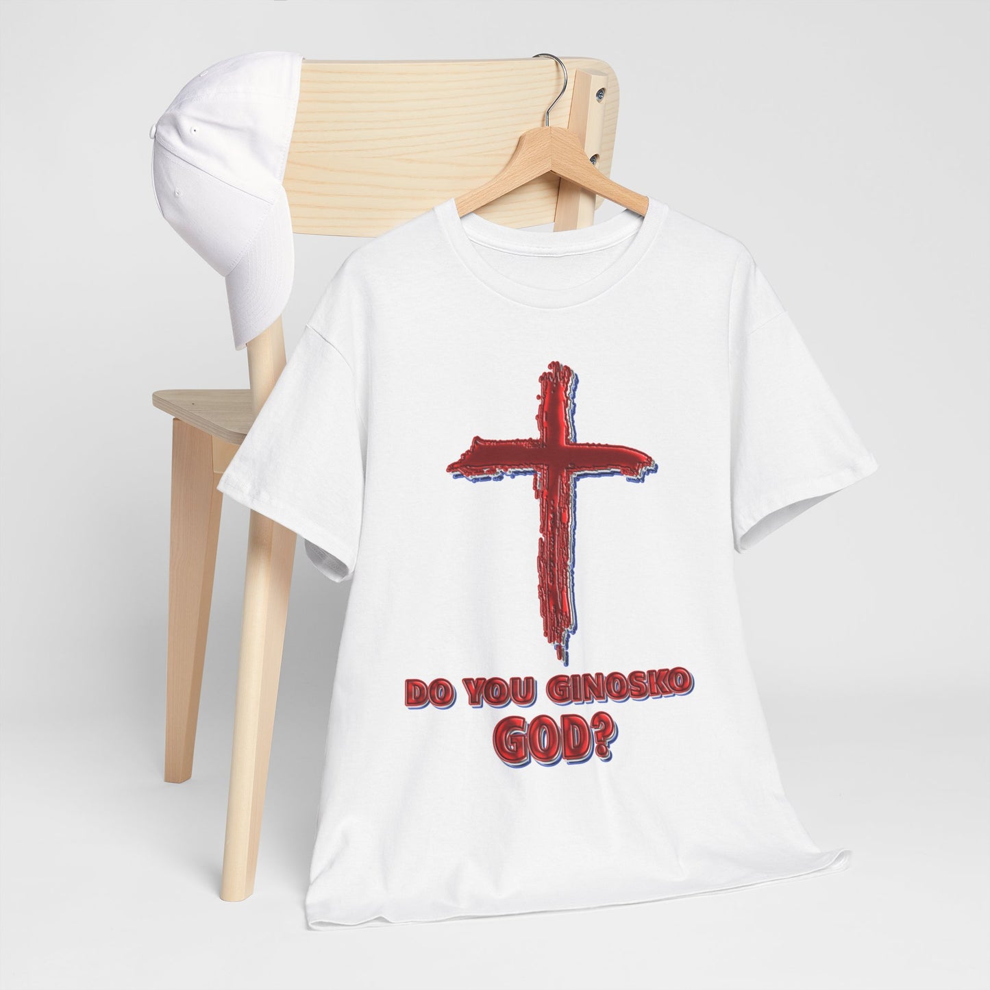 GInosko God - Religious T-Shirt, Faith Inspired Gift, Spiritual Apparel, Church Wear