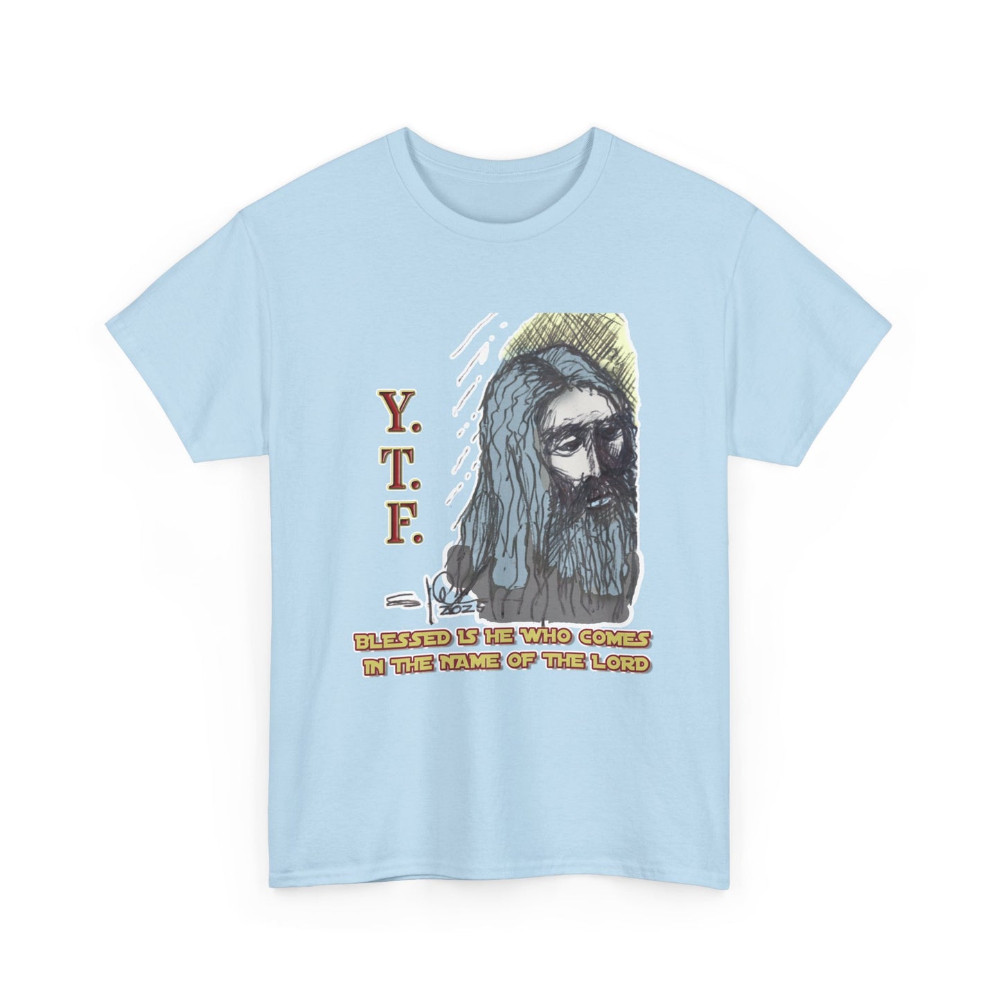 Y.T.F. the d’Avi Collection - T-Shirt, Religious T-Shirt, Faith Inspired Gift, Spiritual Apparel, Church Wear