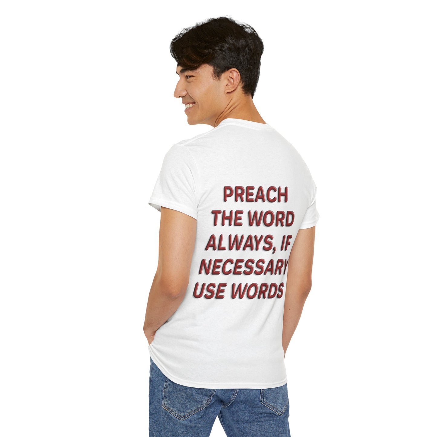 Preach the d’Avi Collection - T-Shirt, Religious T-Shirt, Faith Inspired Gift, Spiritual Apparel, Church Wear