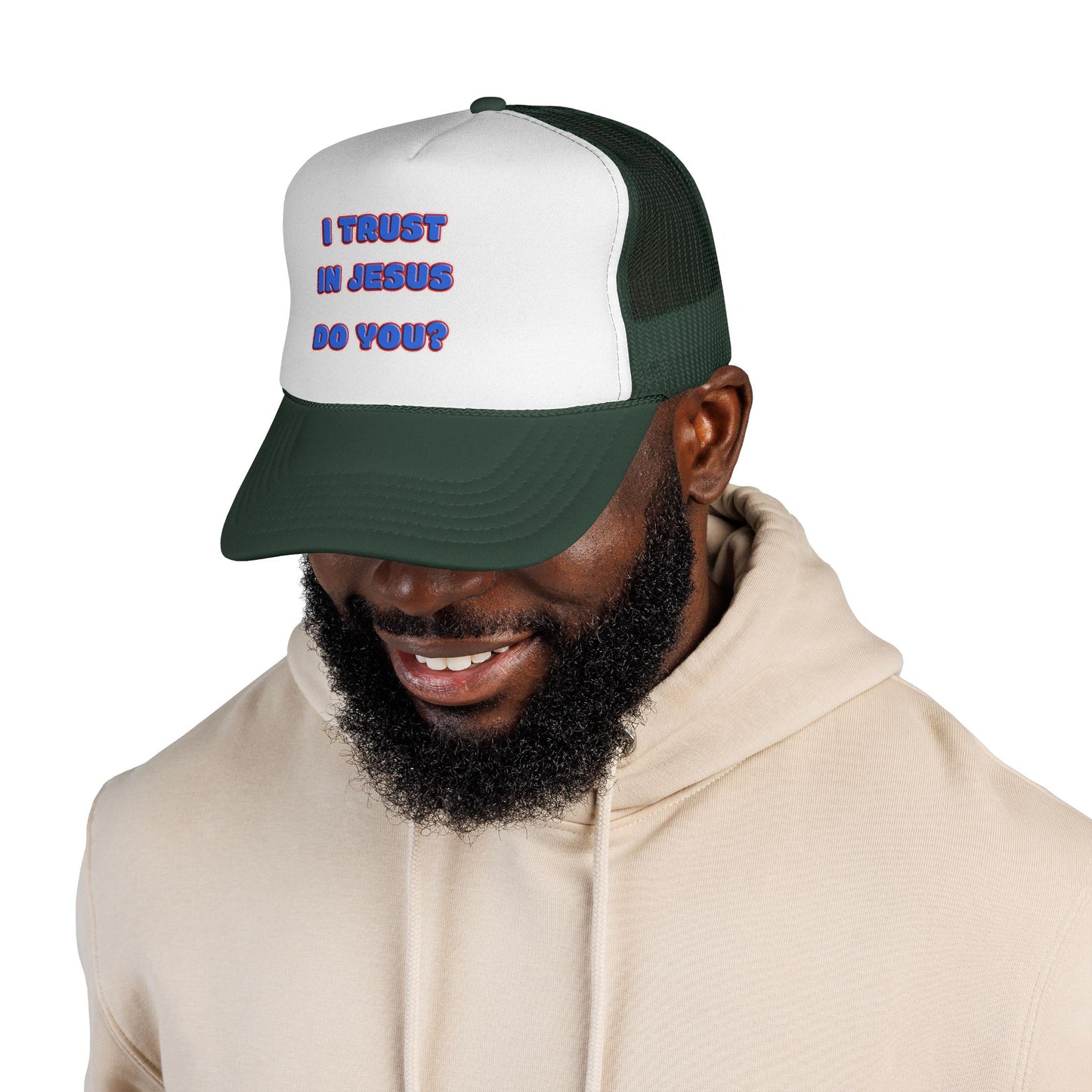 Trucker Caps - Religious hat, Faith Inspired Gift, Spiritual Apparel, Church Wear