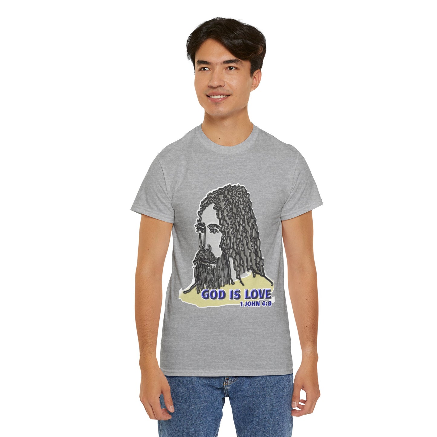 God is love the d’Avi Collection - T-Shirt, Religious T-Shirt, Faith Inspired Gift, Spiritual Apparel, Church Wear