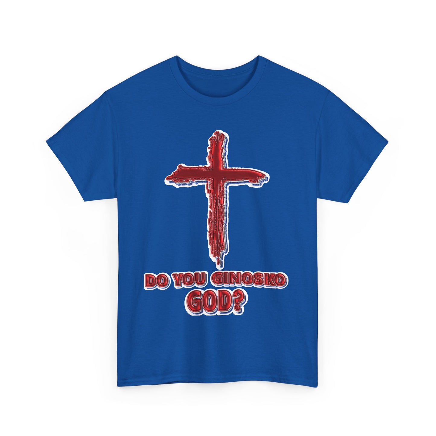 GInosko God - Religious T-Shirt, Faith Inspired Gift, Spiritual Apparel, Church Wear