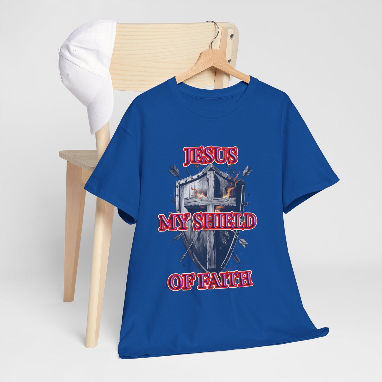 Shield of faith - Religious T-Shirt, Faith Inspired Gift, Spiritual Apparel, Church Wear