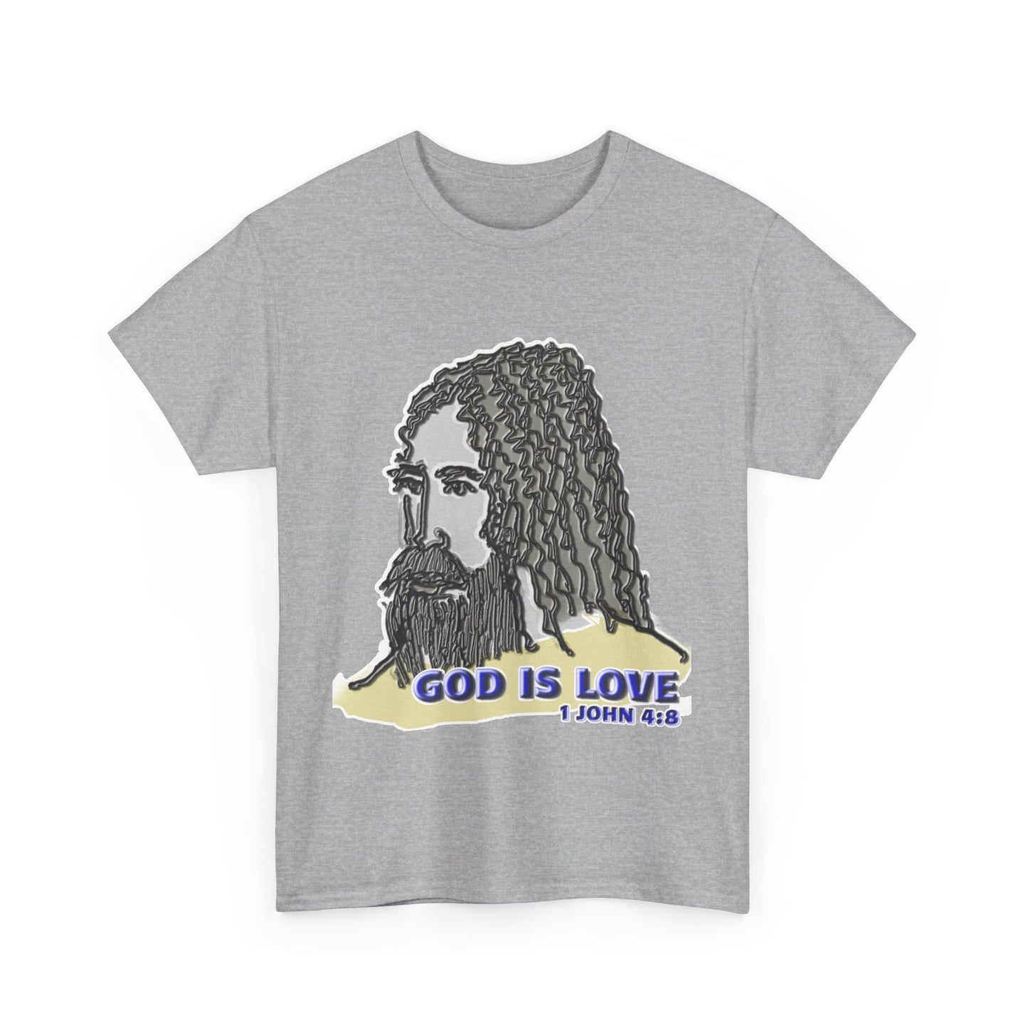 God is love the d’Avi Collection - T-Shirt, Religious T-Shirt, Faith Inspired Gift, Spiritual Apparel, Church Wear