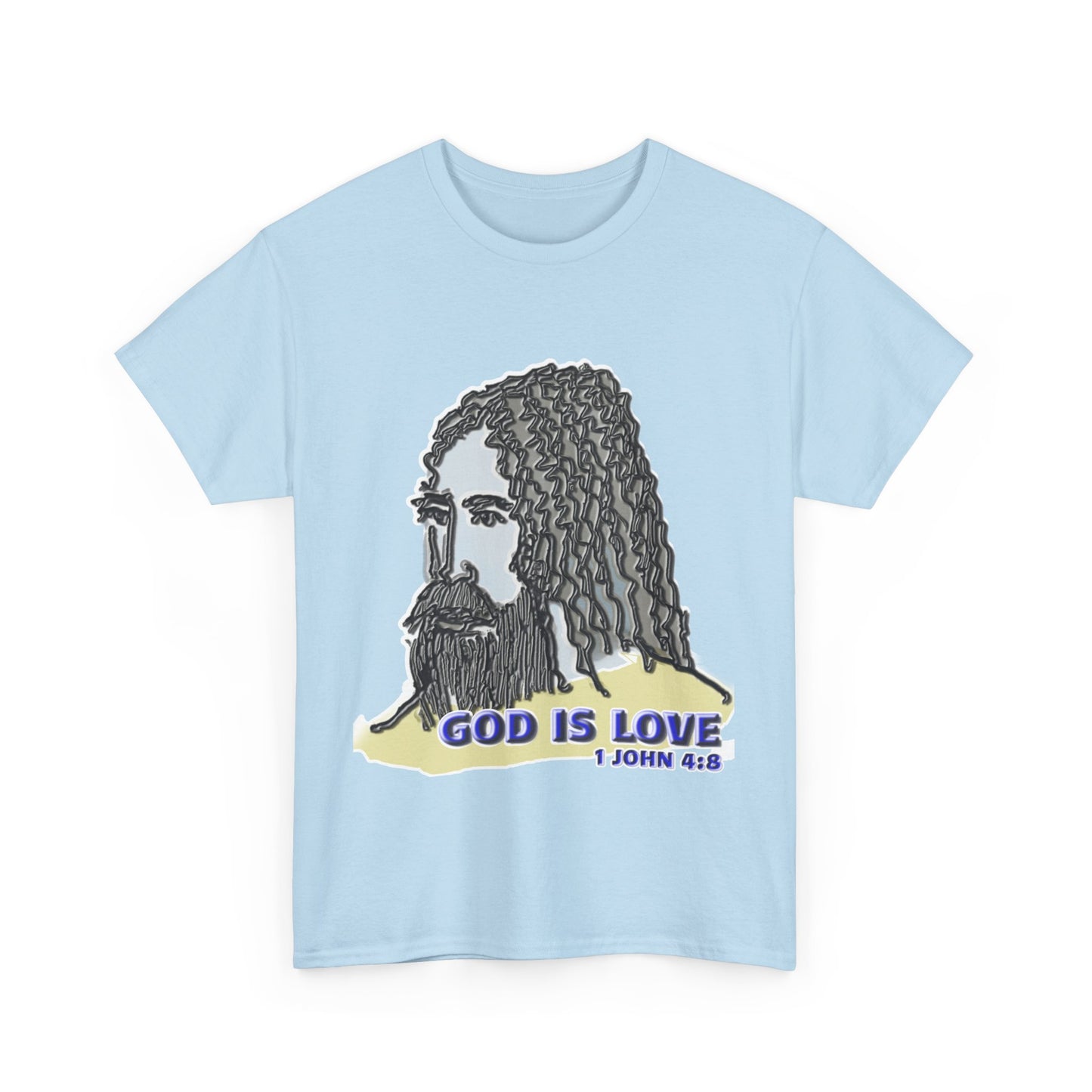 God is love the d’Avi Collection - T-Shirt, Religious T-Shirt, Faith Inspired Gift, Spiritual Apparel, Church Wear