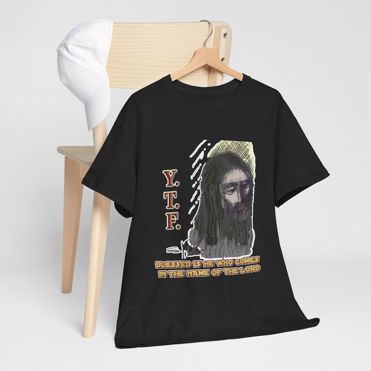 Y.T.F. the d’Avi Collection - T-Shirt, Religious T-Shirt, Faith Inspired Gift, Spiritual Apparel, Church Wear