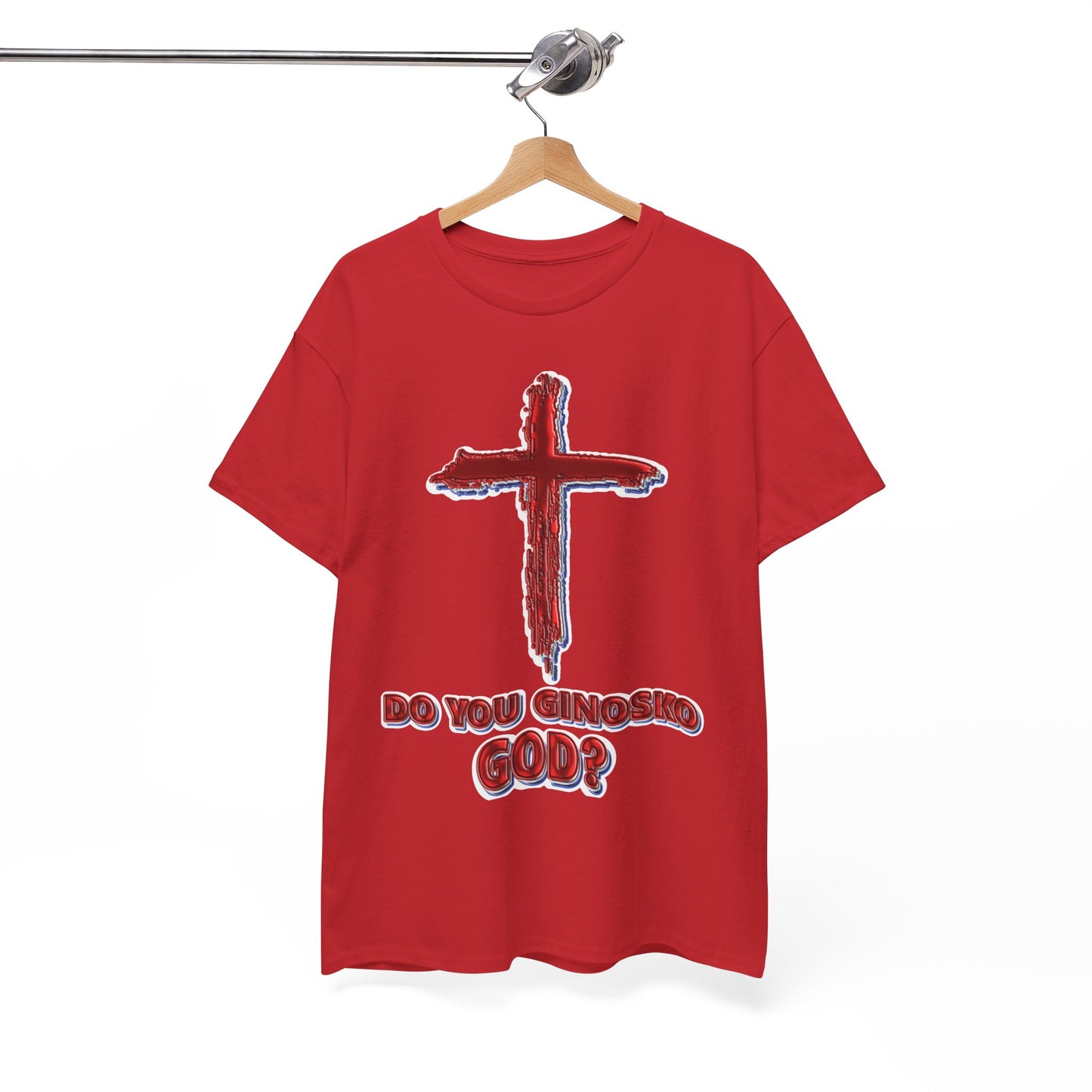 GInosko God - Religious T-Shirt, Faith Inspired Gift, Spiritual Apparel, Church Wear