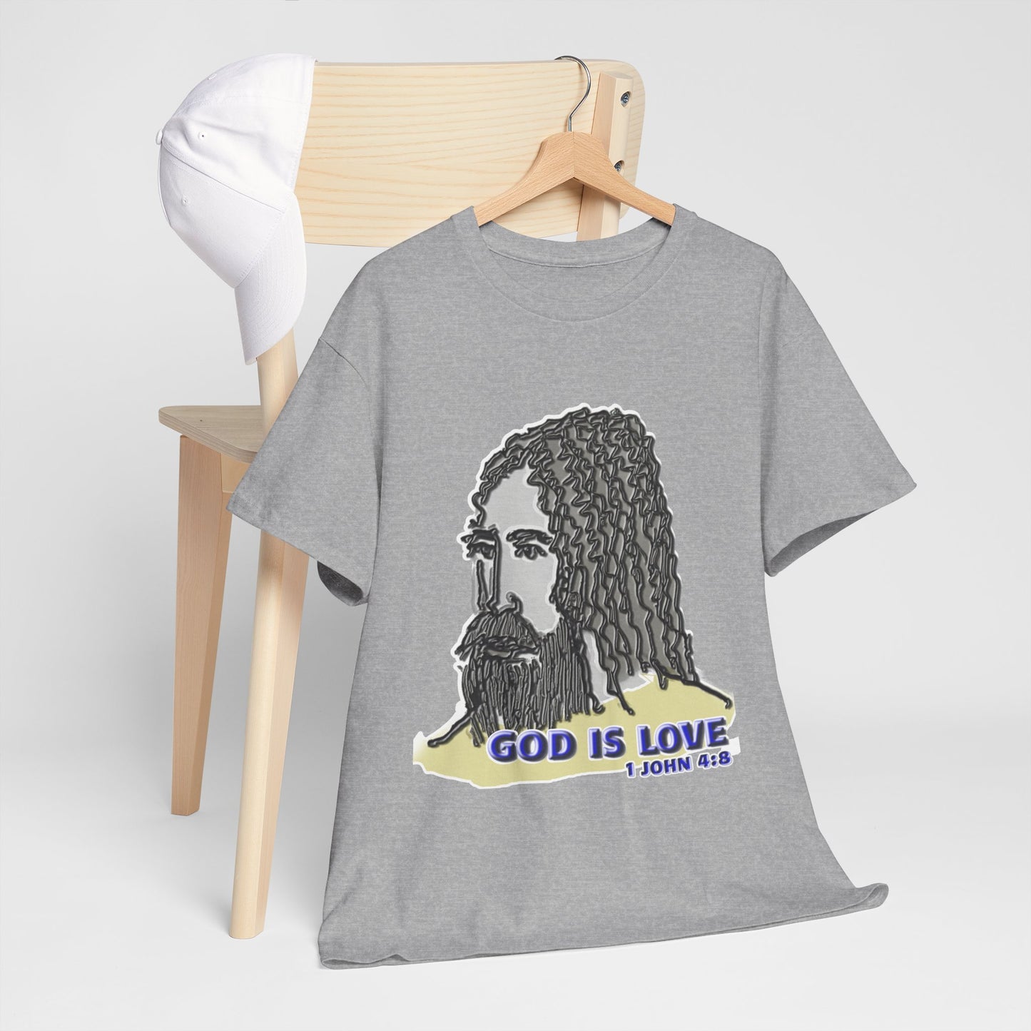 God is love the d’Avi Collection - T-Shirt, Religious T-Shirt, Faith Inspired Gift, Spiritual Apparel, Church Wear