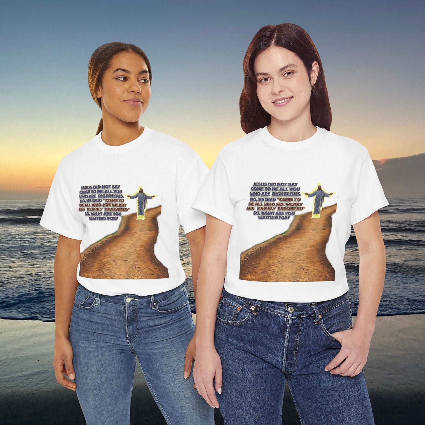 Come To Jesus, Christian Tee, Religious T-Shirt, Faith Inspired Gift, Spiritual Apparel, Church Wear