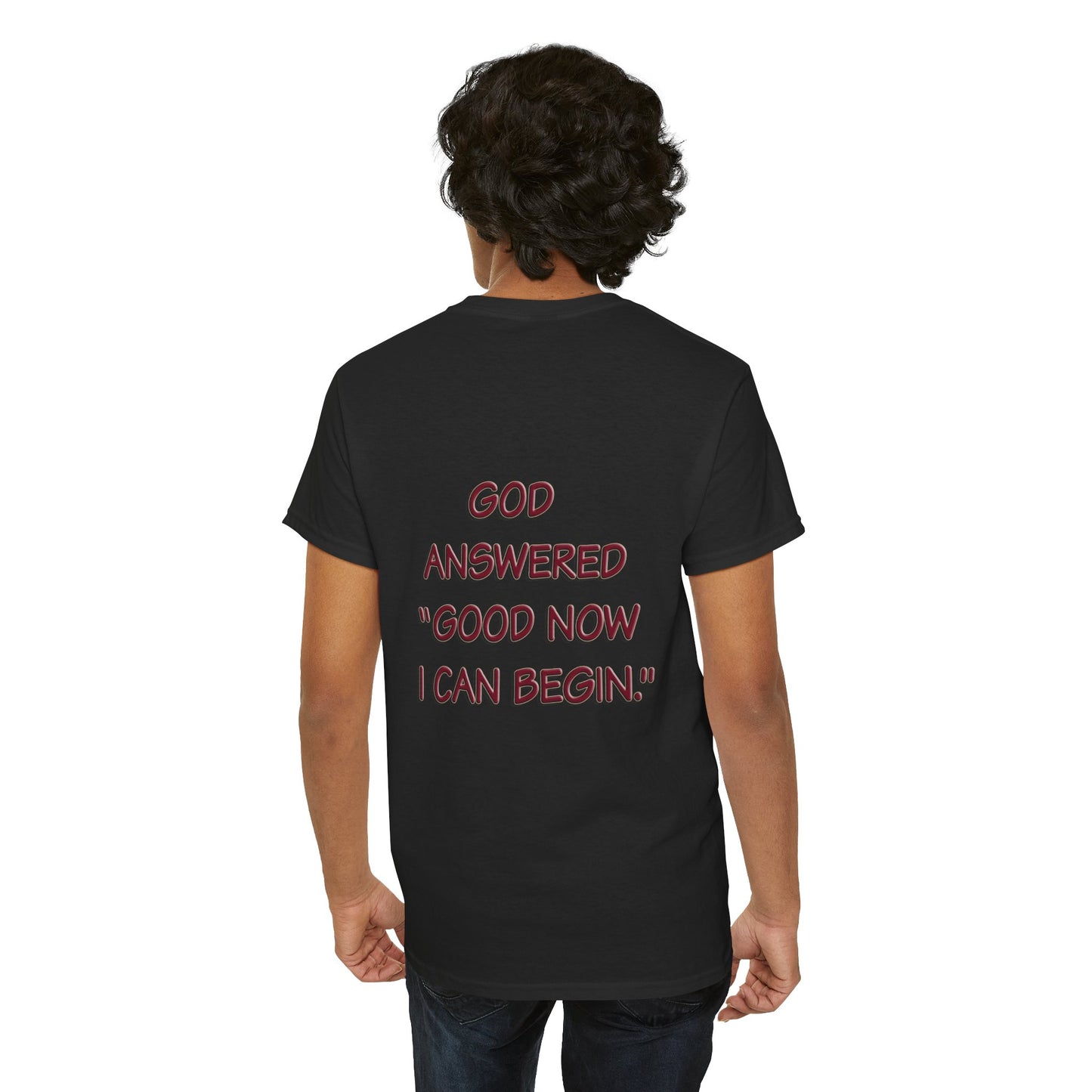 Faith Quote Unisex Tee - I'm Done, God Faith T-Shirt