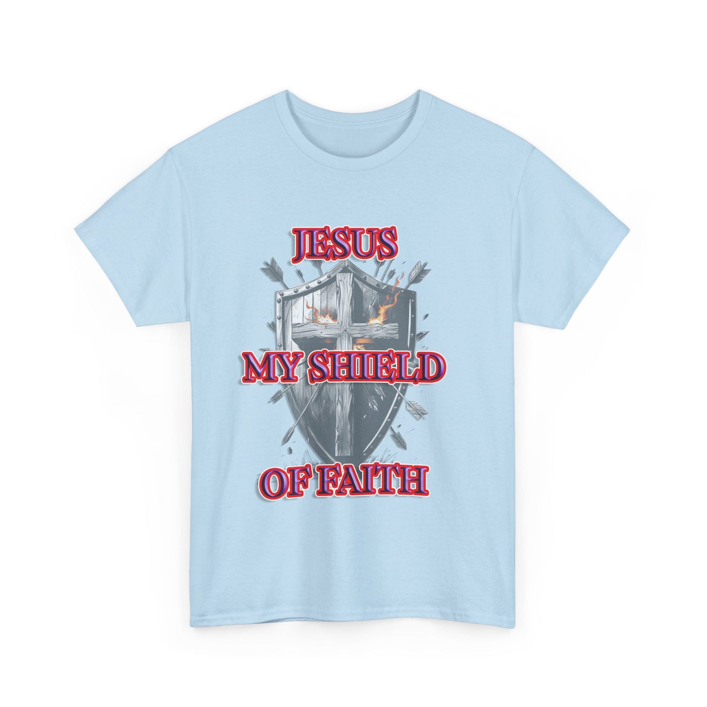 Shield of faith - Religious T-Shirt, Faith Inspired Gift, Spiritual Apparel, Church Wear