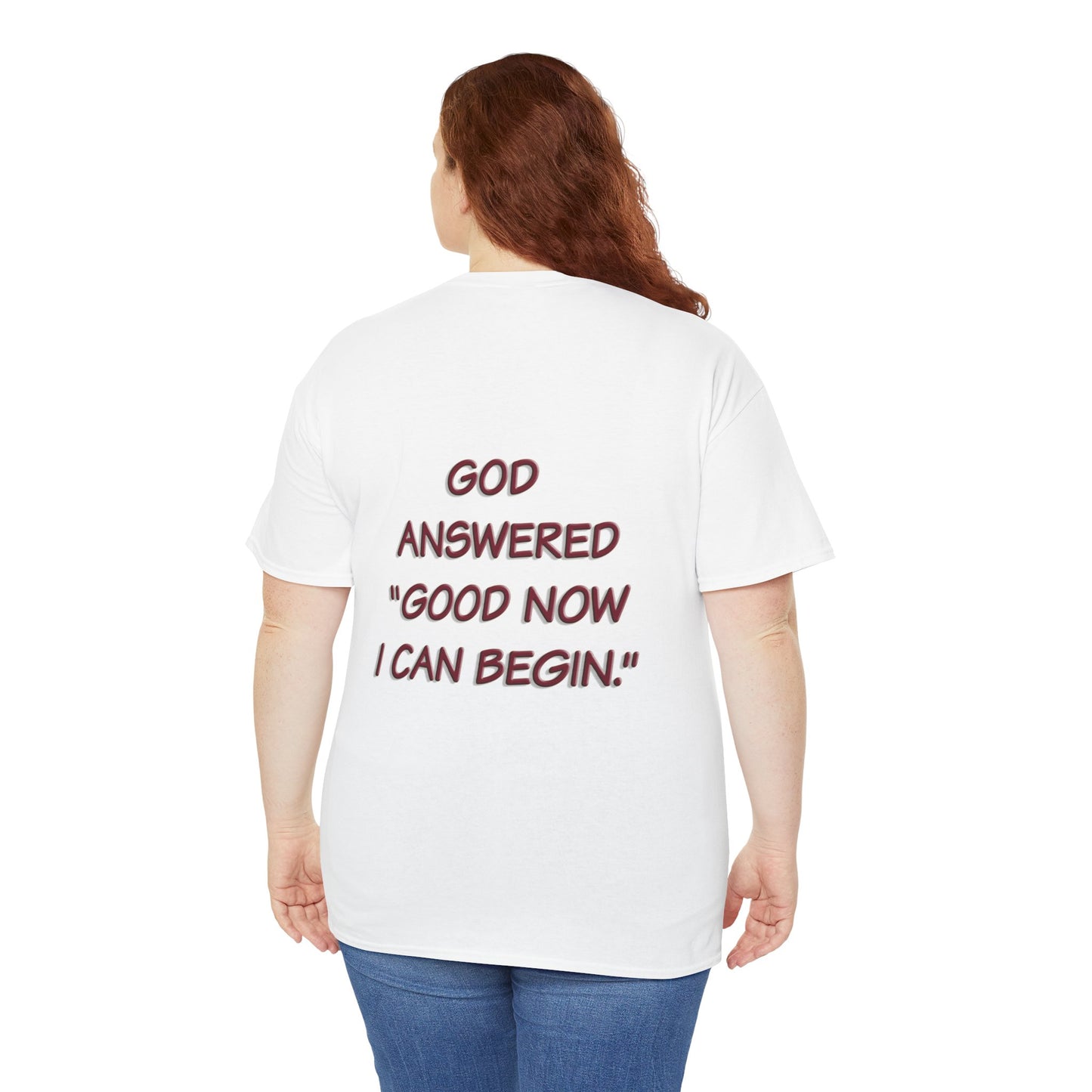 Faith Quote Unisex Tee - I'm Done, God Faith T-Shirt