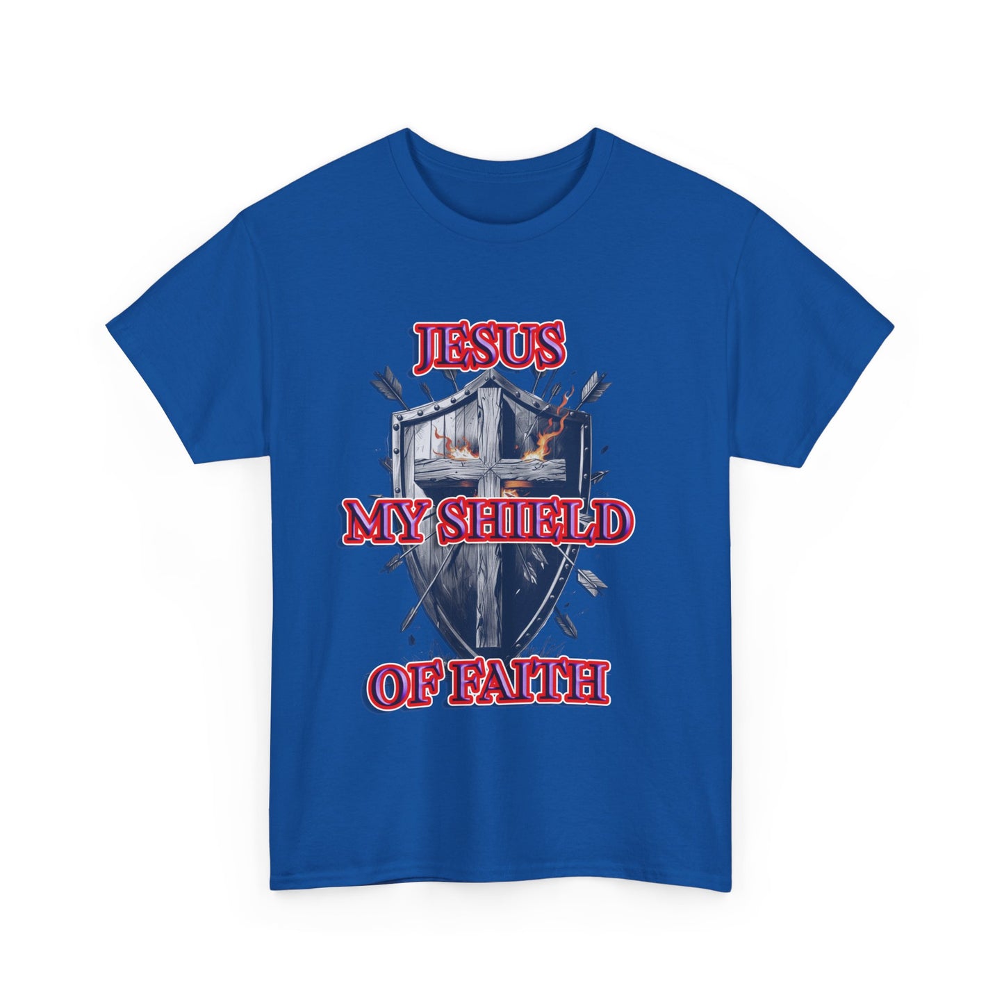 Shield of faith - Religious T-Shirt, Faith Inspired Gift, Spiritual Apparel, Church Wear