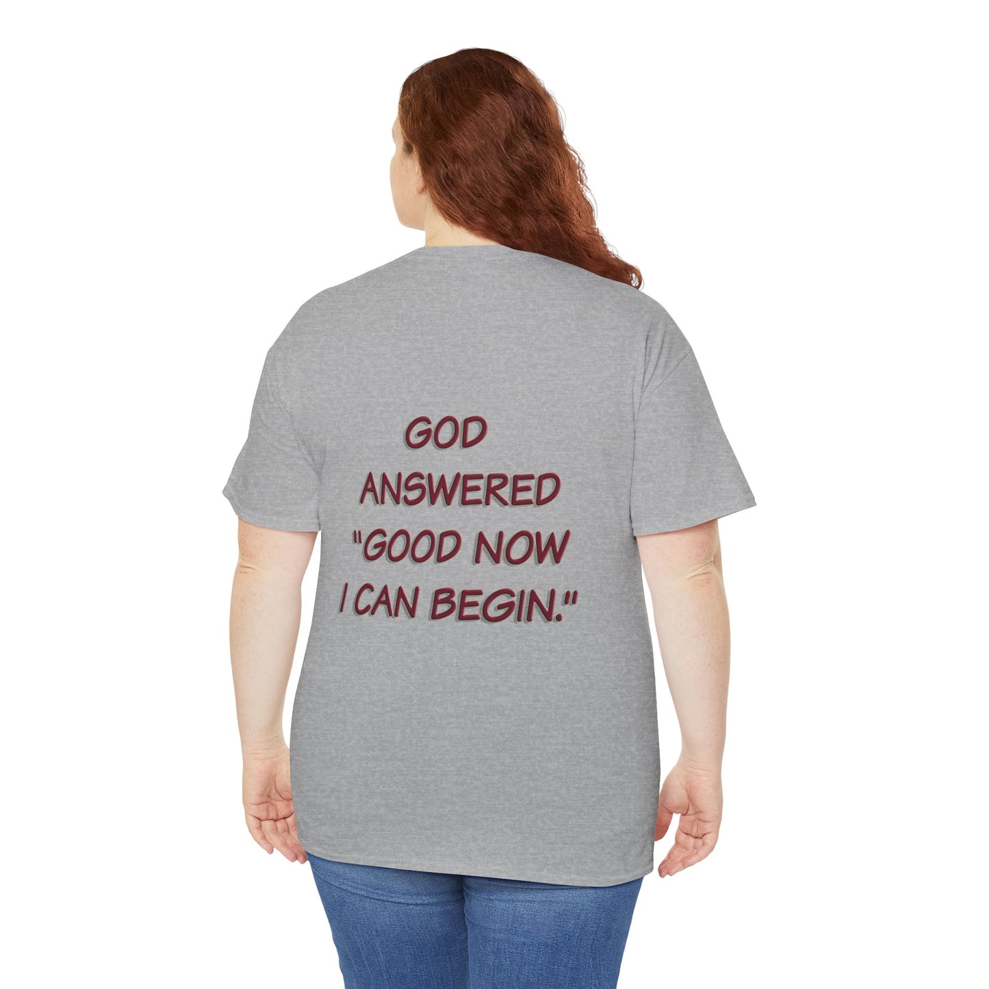 Faith Quote Unisex Tee - I'm Done, God Faith T-Shirt