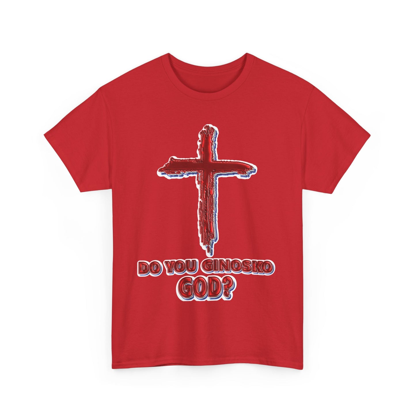 GInosko God - Religious T-Shirt, Faith Inspired Gift, Spiritual Apparel, Church Wear
