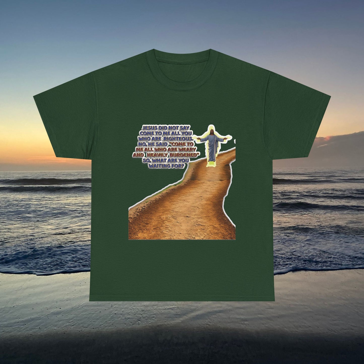 Come To Jesus, Christian Tee, Religious T-Shirt, Faith Inspired Gift, Spiritual Apparel, Church Wear