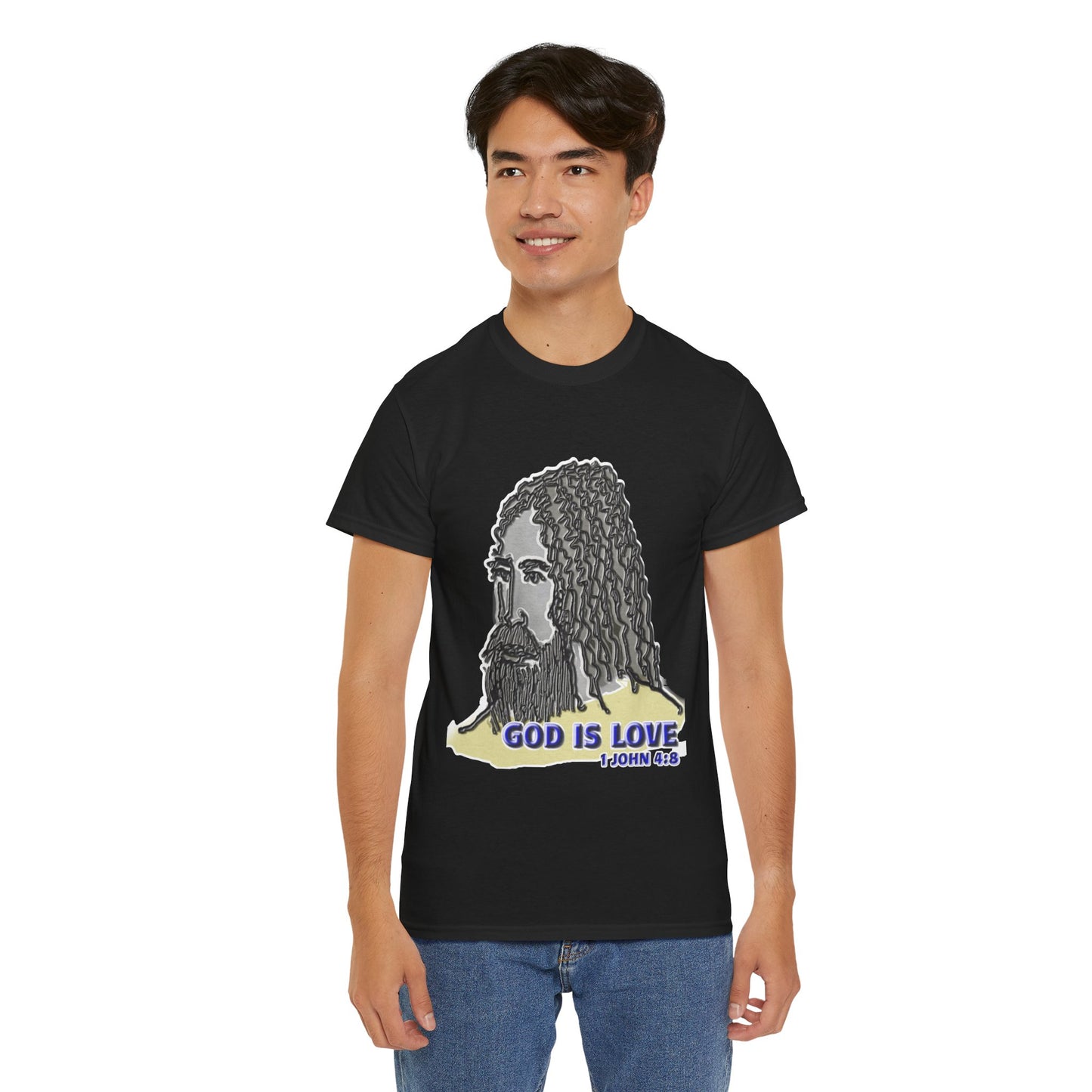 God is love the d’Avi Collection - T-Shirt, Religious T-Shirt, Faith Inspired Gift, Spiritual Apparel, Church Wear