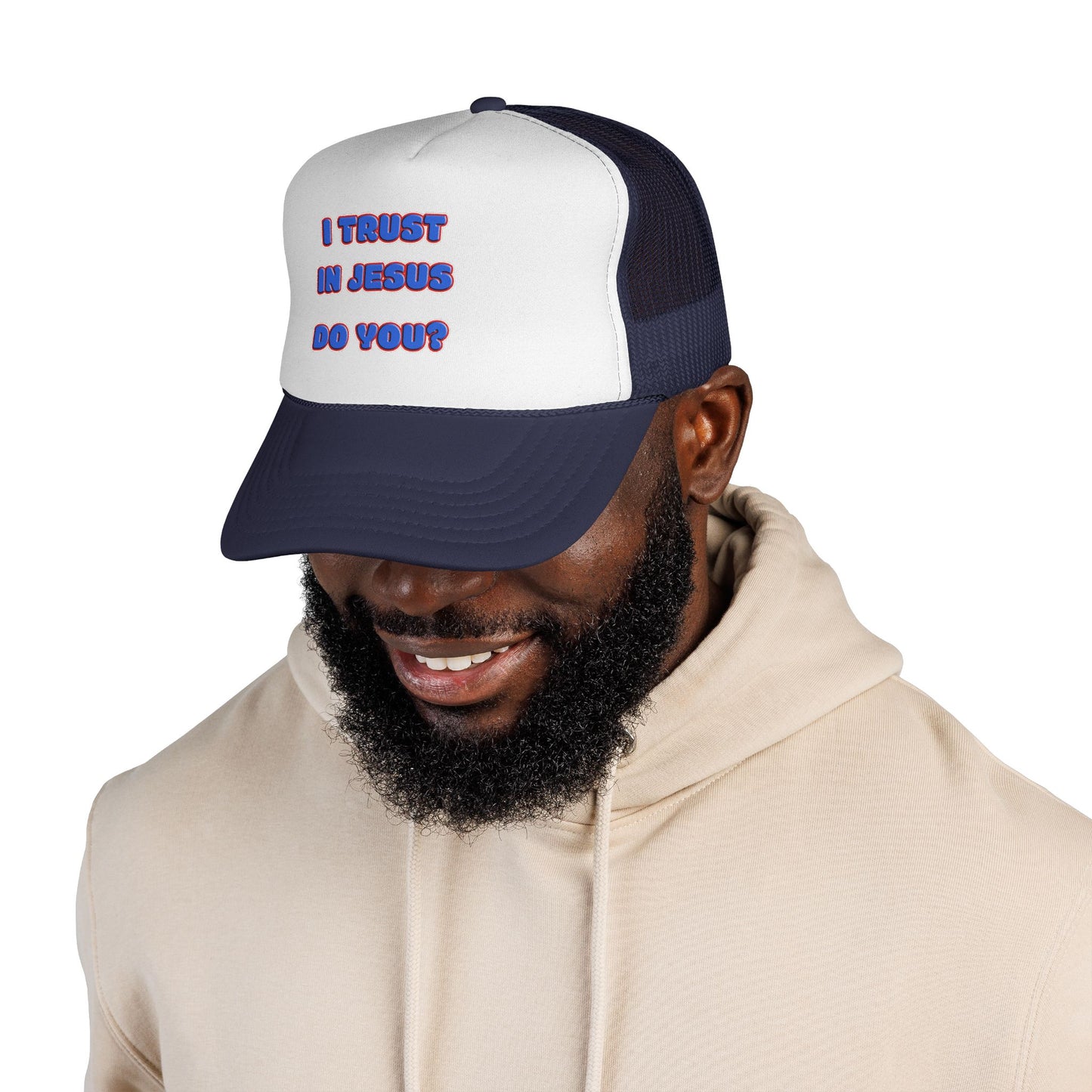 Trucker Caps - Religious hat, Faith Inspired Gift, Spiritual Apparel, Church Wear