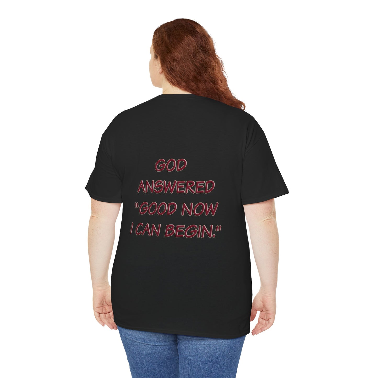 Faith Quote Unisex Tee - I'm Done, God Faith T-Shirt
