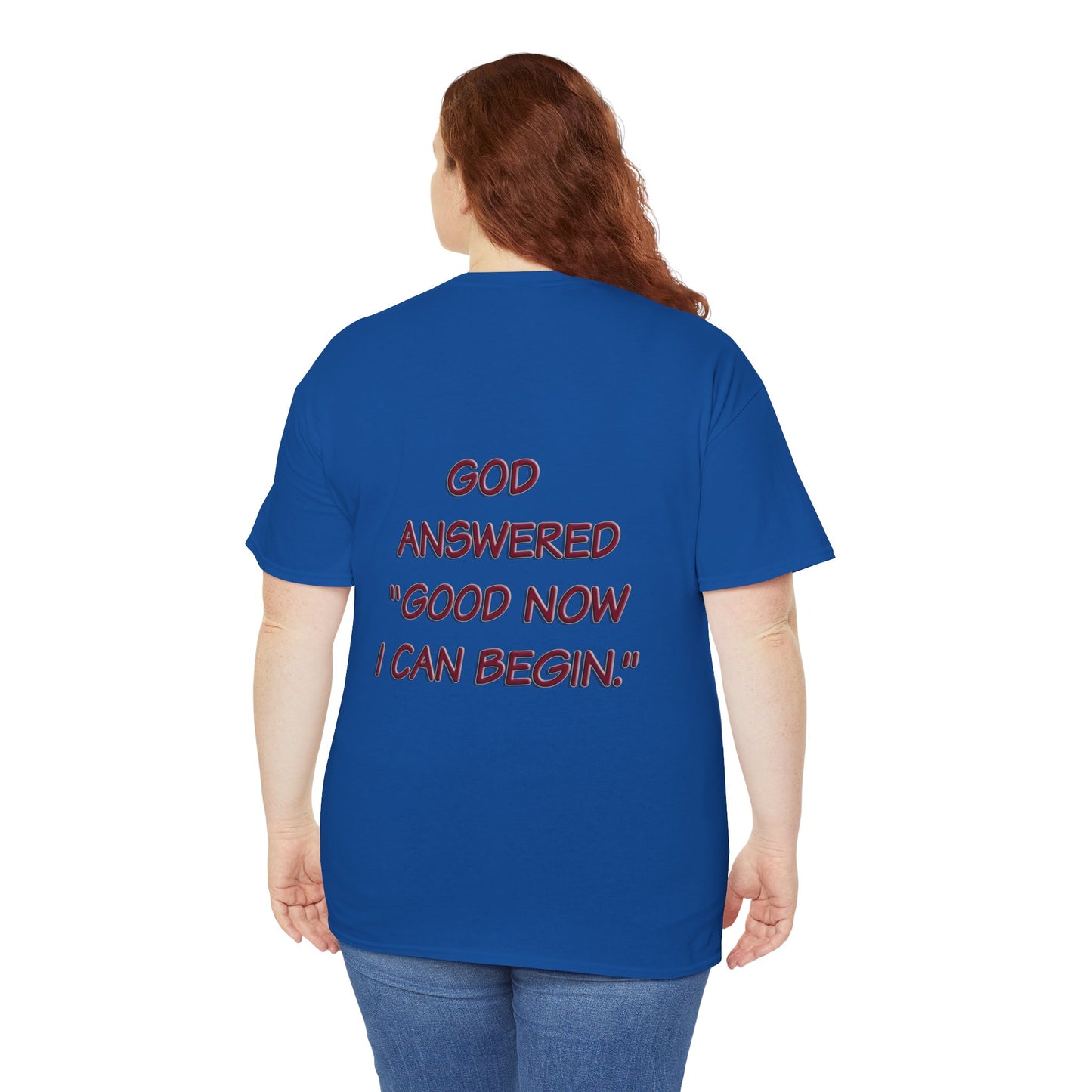 Faith Quote Unisex Tee - I'm Done, God Faith T-Shirt
