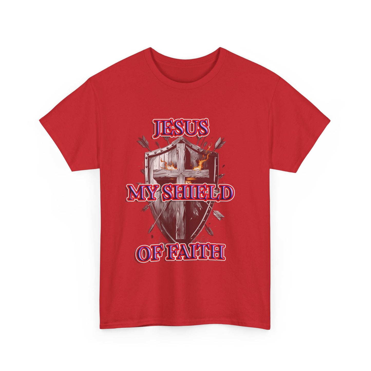 Shield of faith - Religious T-Shirt, Faith Inspired Gift, Spiritual Apparel, Church Wear