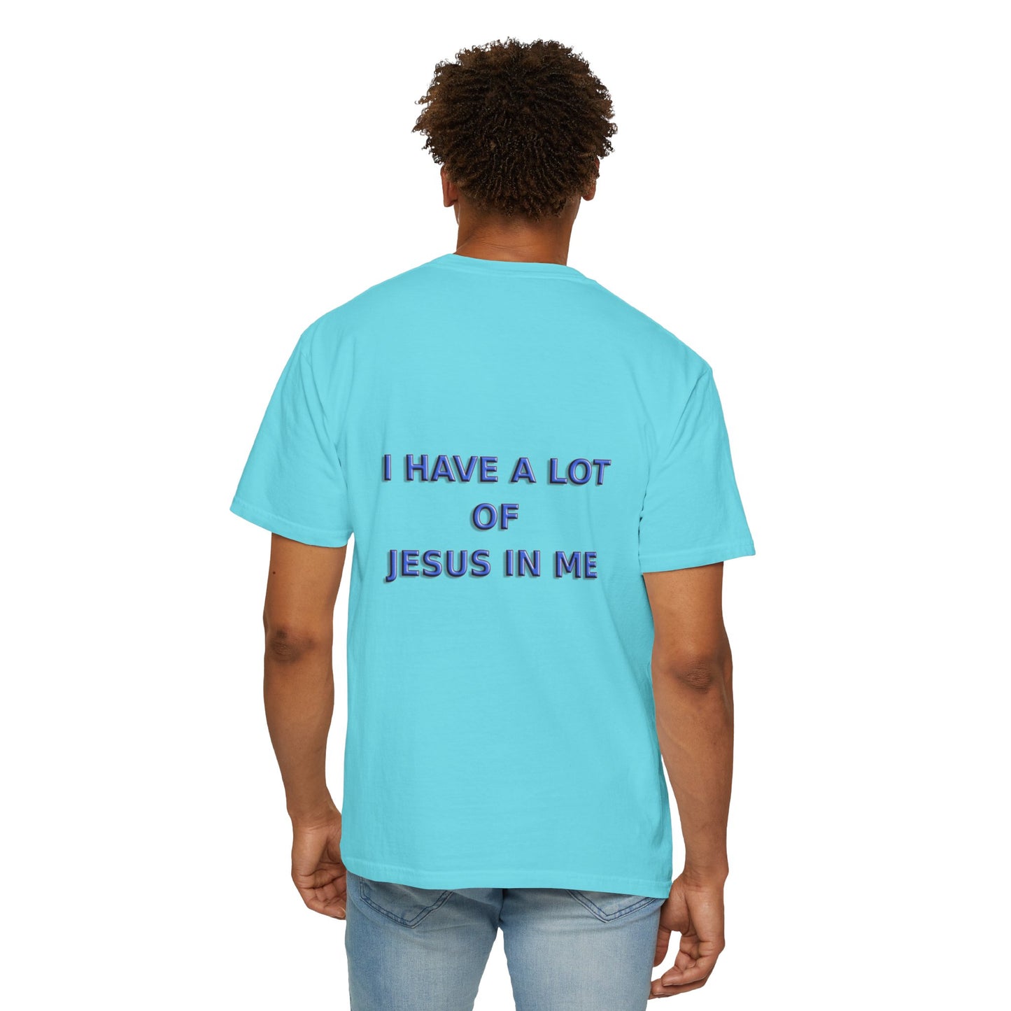 Jesus Pocket T-Shirt, Funny Religious Tee, Unisex Graphic Tee, Gift for Believers, Church Wear, Faith-Based Apparel