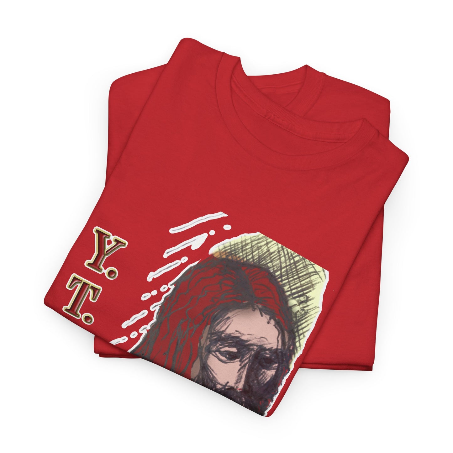 Y.T.F. the d’Avi Collection - T-Shirt, Religious T-Shirt, Faith Inspired Gift, Spiritual Apparel, Church Wear