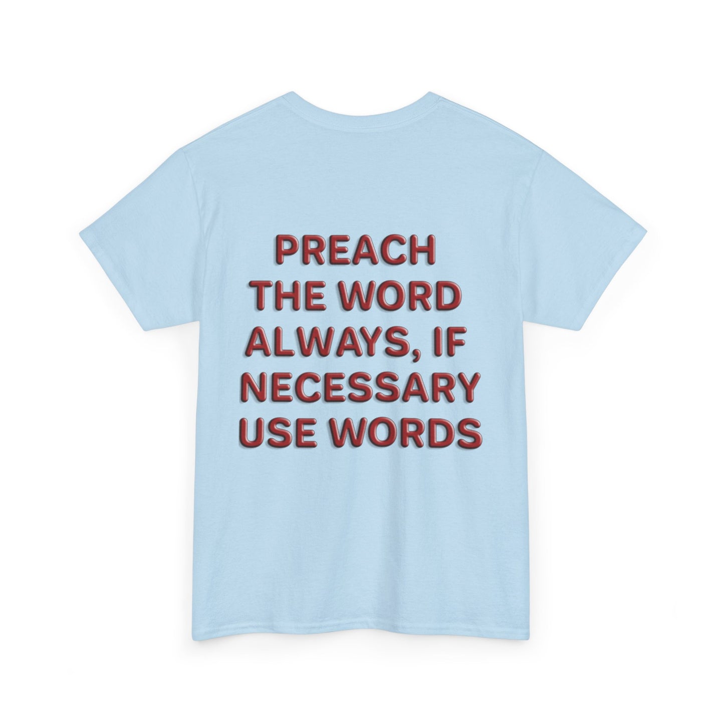 Preach the d’Avi Collection - T-Shirt, Religious T-Shirt, Faith Inspired Gift, Spiritual Apparel, Church Wear