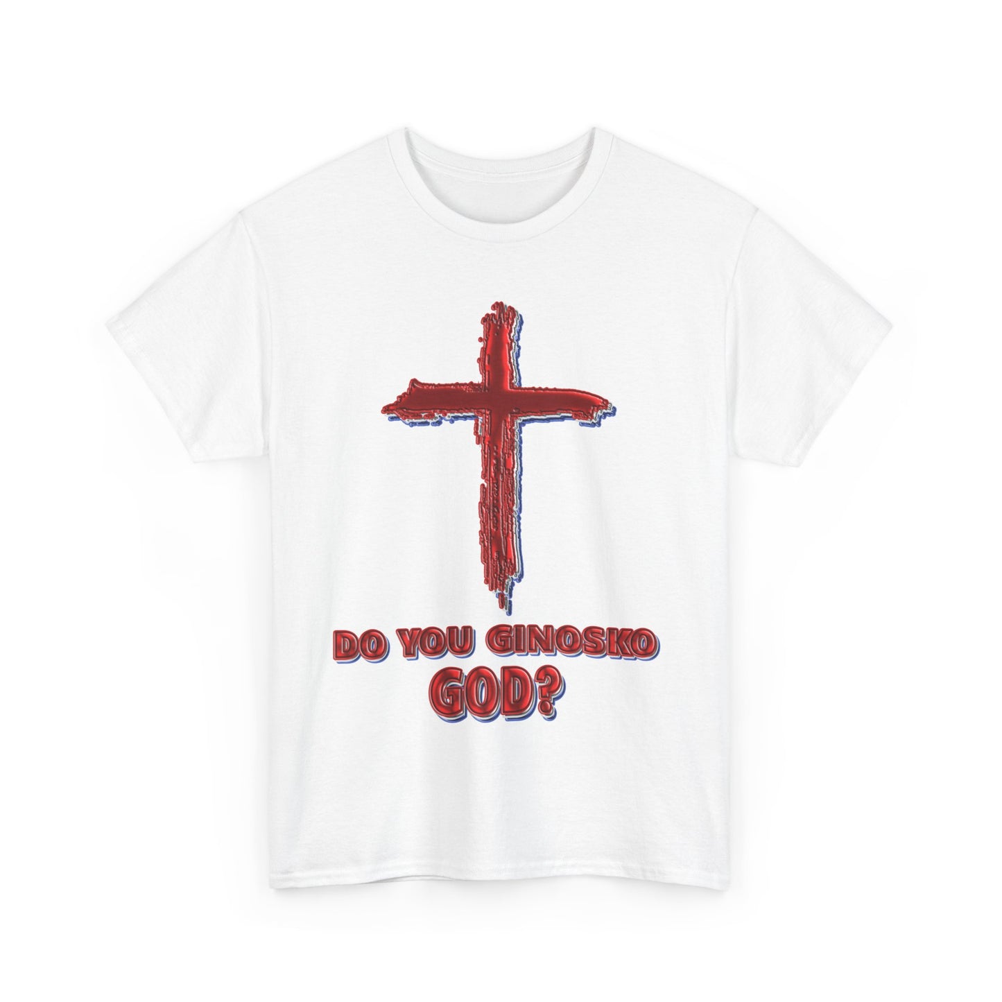GInosko God - Religious T-Shirt, Faith Inspired Gift, Spiritual Apparel, Church Wear