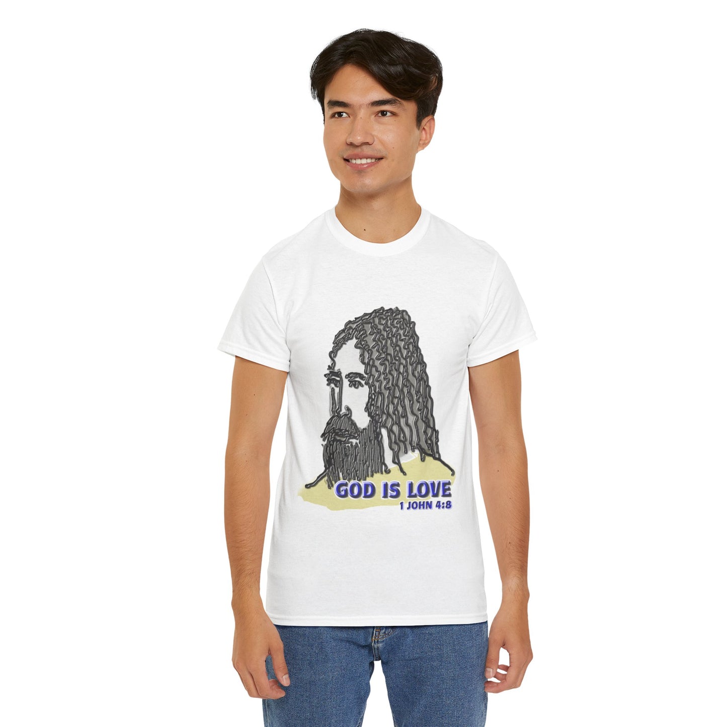 God is love the d’Avi Collection - T-Shirt, Religious T-Shirt, Faith Inspired Gift, Spiritual Apparel, Church Wear