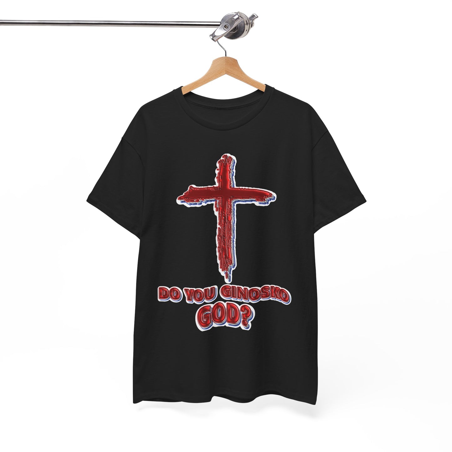 GInosko God - Religious T-Shirt, Faith Inspired Gift, Spiritual Apparel, Church Wear