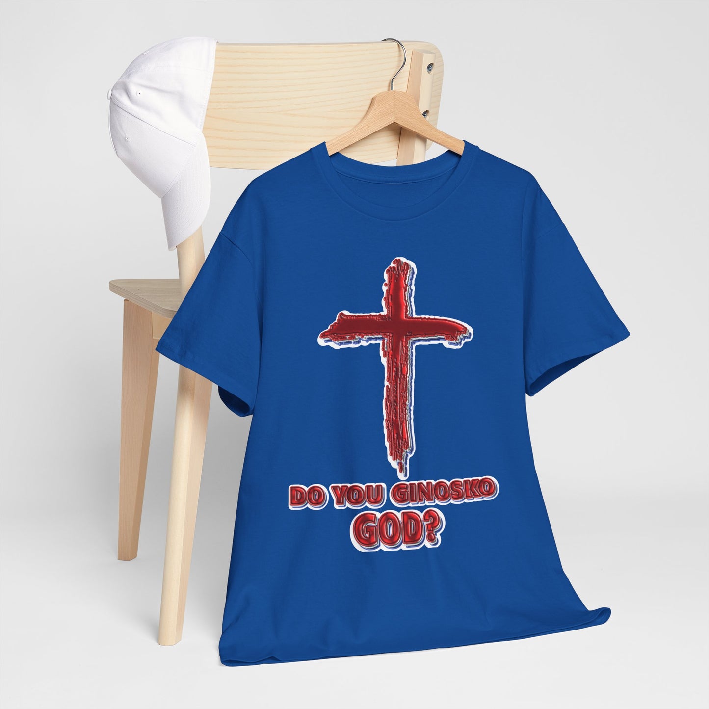 GInosko God - Religious T-Shirt, Faith Inspired Gift, Spiritual Apparel, Church Wear
