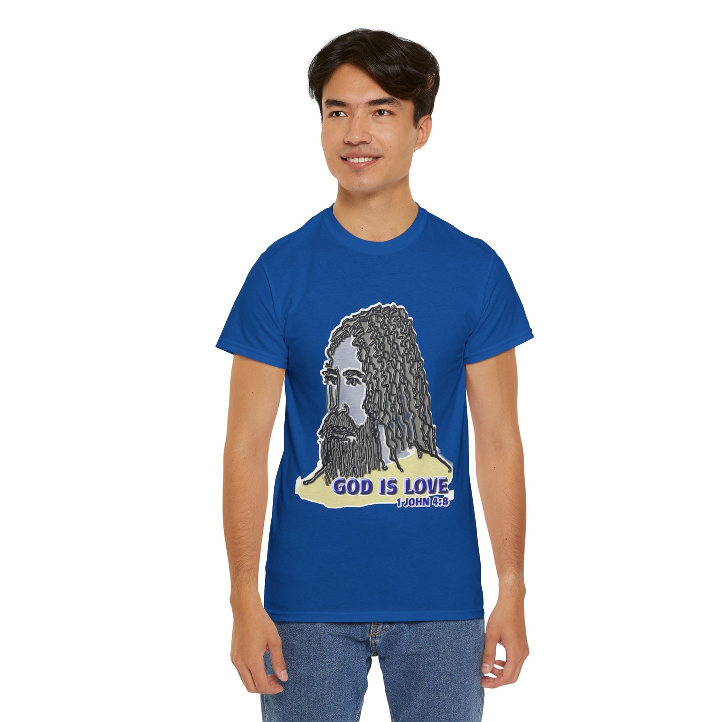 God is love the d’Avi Collection - T-Shirt, Religious T-Shirt, Faith Inspired Gift, Spiritual Apparel, Church Wear