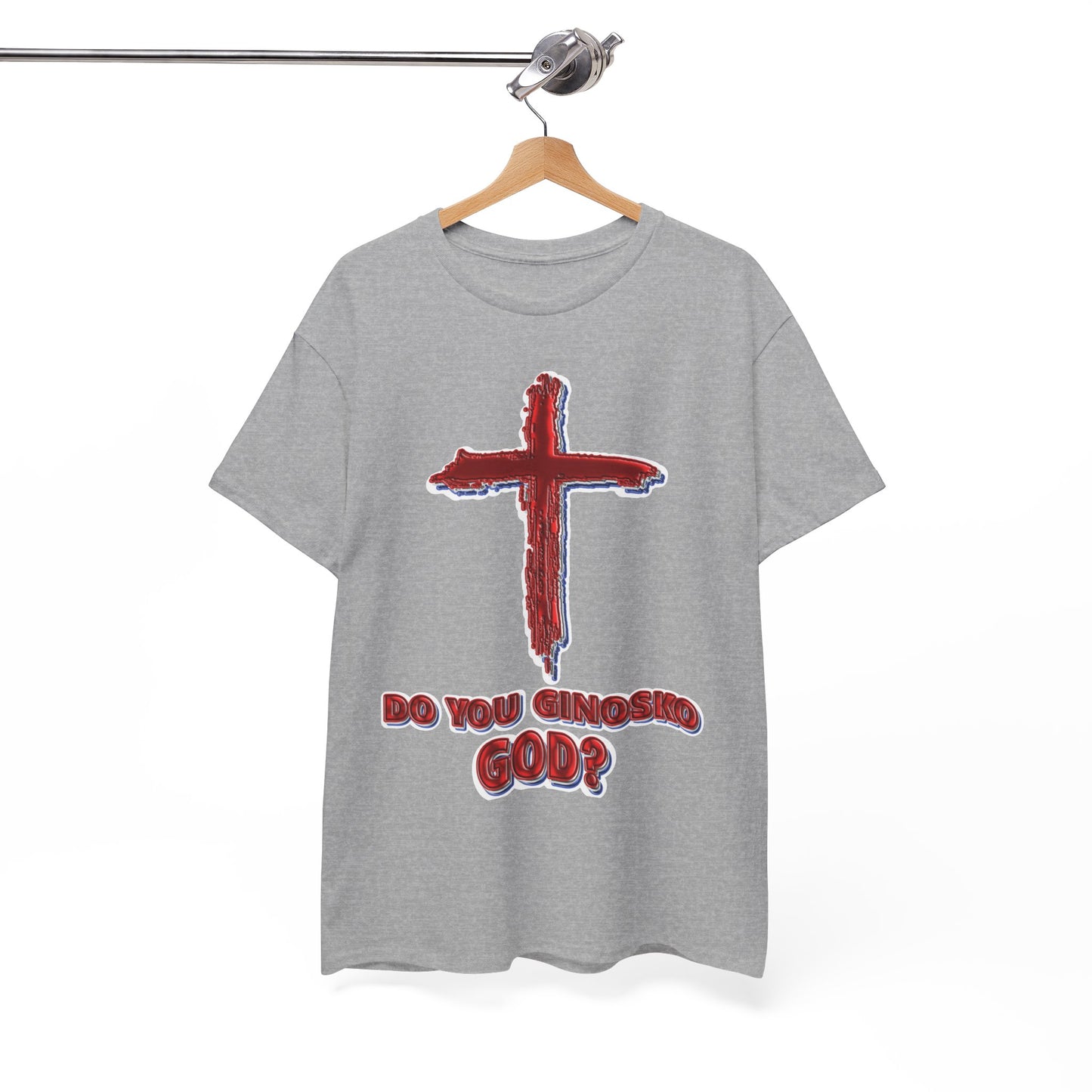 GInosko God - Religious T-Shirt, Faith Inspired Gift, Spiritual Apparel, Church Wear