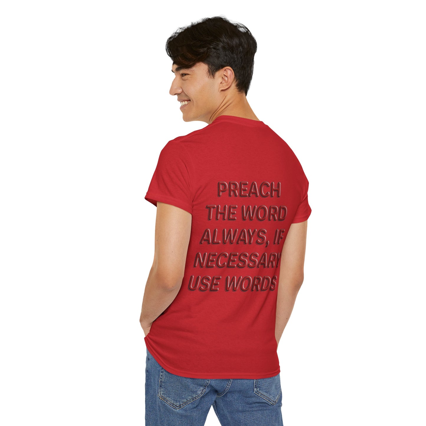 Preach the d’Avi Collection - T-Shirt, Religious T-Shirt, Faith Inspired Gift, Spiritual Apparel, Church Wear