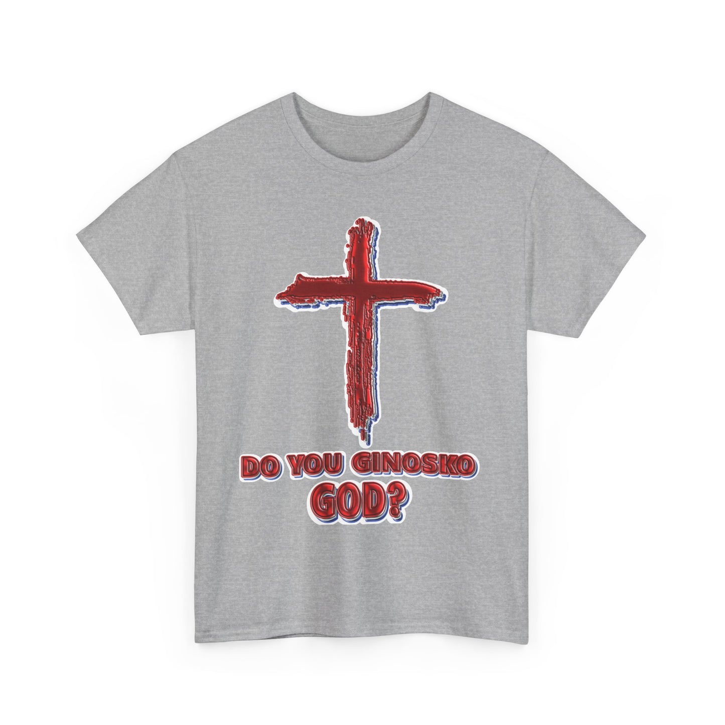 GInosko God - Religious T-Shirt, Faith Inspired Gift, Spiritual Apparel, Church Wear