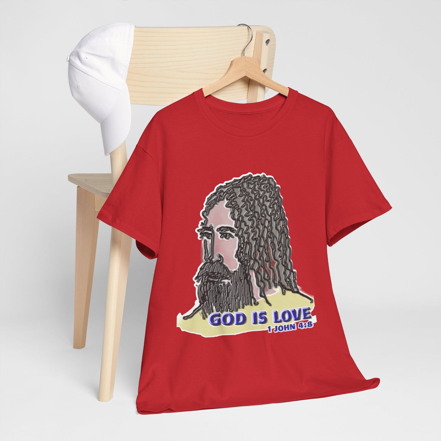 God is love the d’Avi Collection - T-Shirt, Religious T-Shirt, Faith Inspired Gift, Spiritual Apparel, Church Wear