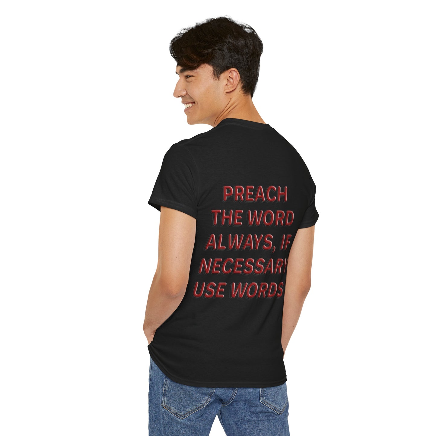 Preach the d’Avi Collection - T-Shirt, Religious T-Shirt, Faith Inspired Gift, Spiritual Apparel, Church Wear