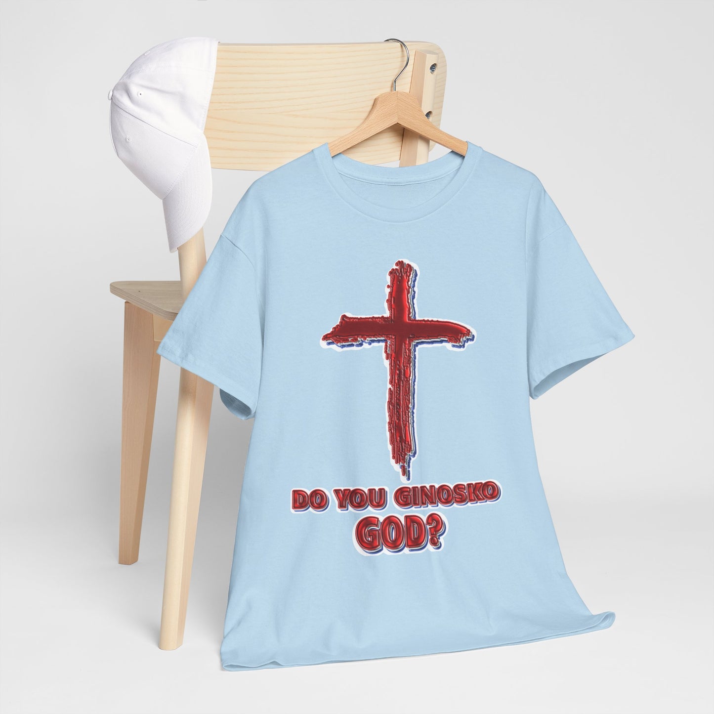 GInosko God - Religious T-Shirt, Faith Inspired Gift, Spiritual Apparel, Church Wear