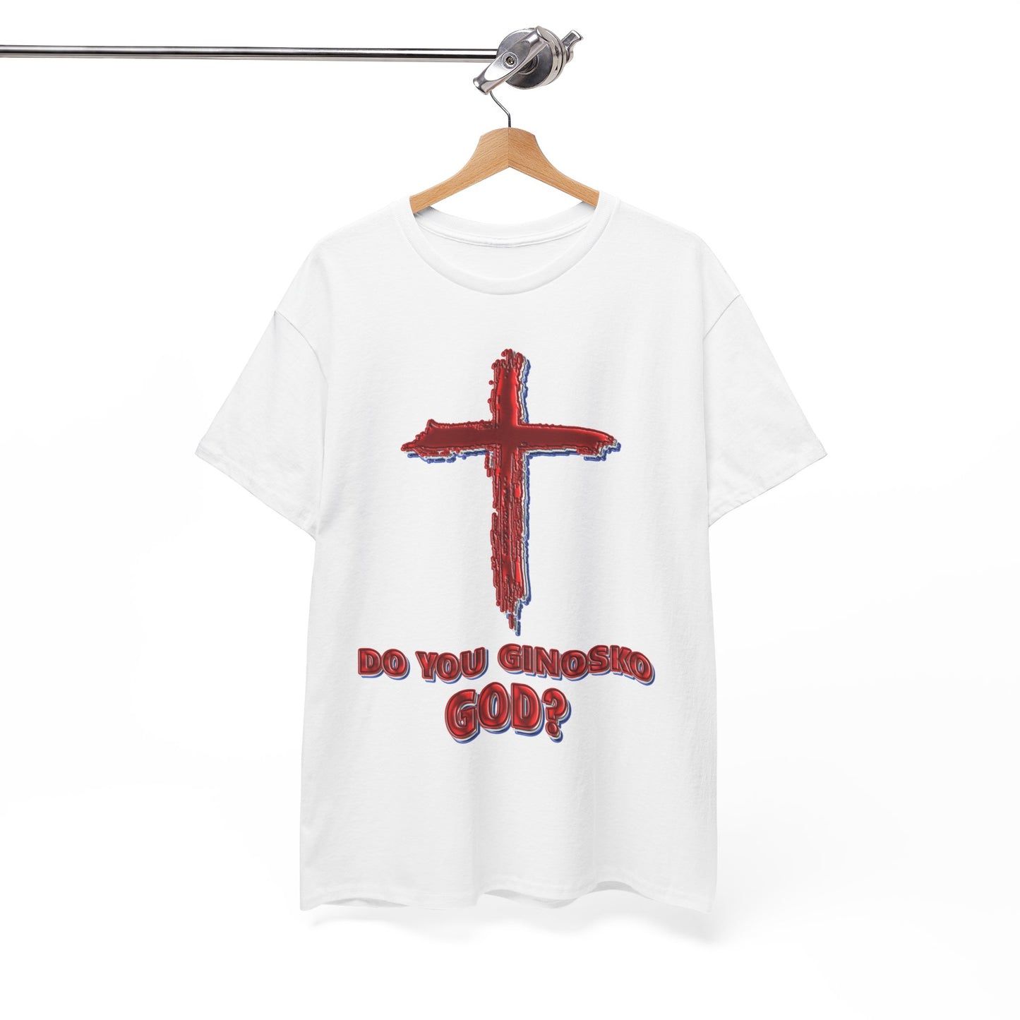 GInosko God - Religious T-Shirt, Faith Inspired Gift, Spiritual Apparel, Church Wear