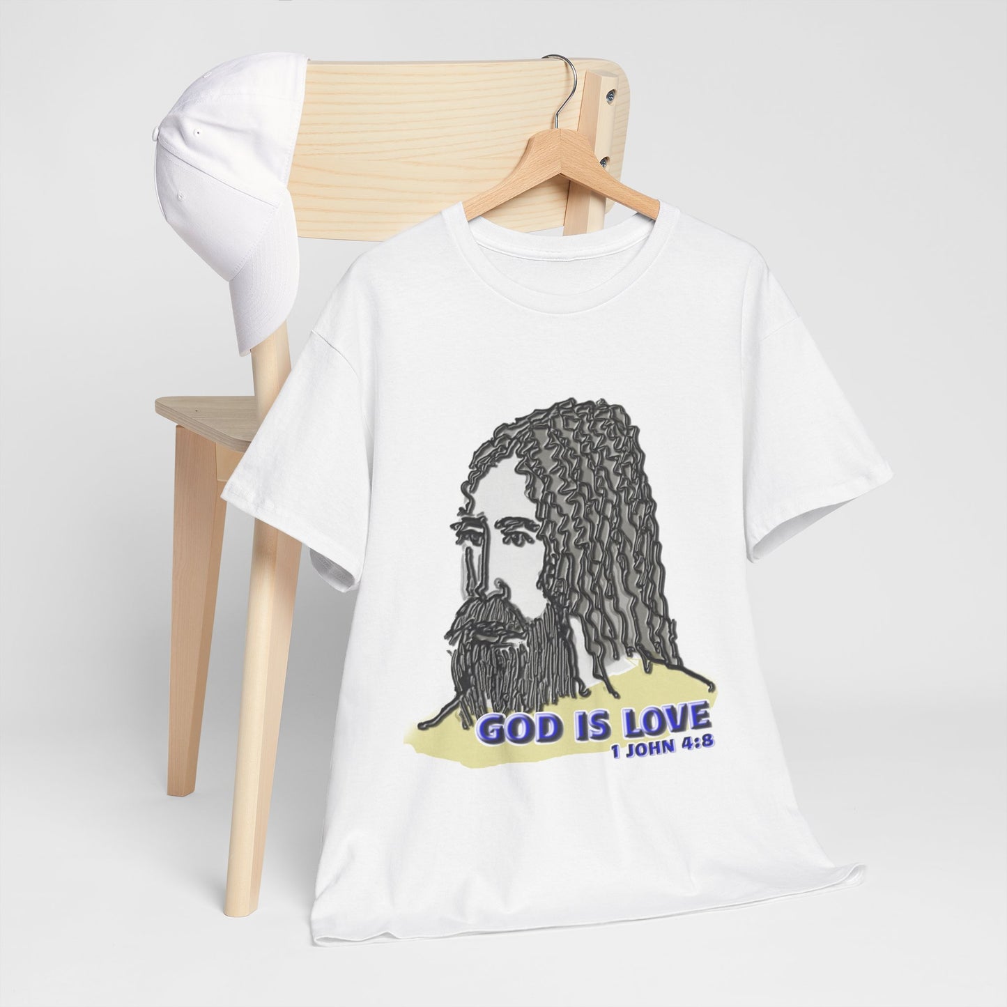 God is love the d’Avi Collection - T-Shirt, Religious T-Shirt, Faith Inspired Gift, Spiritual Apparel, Church Wear