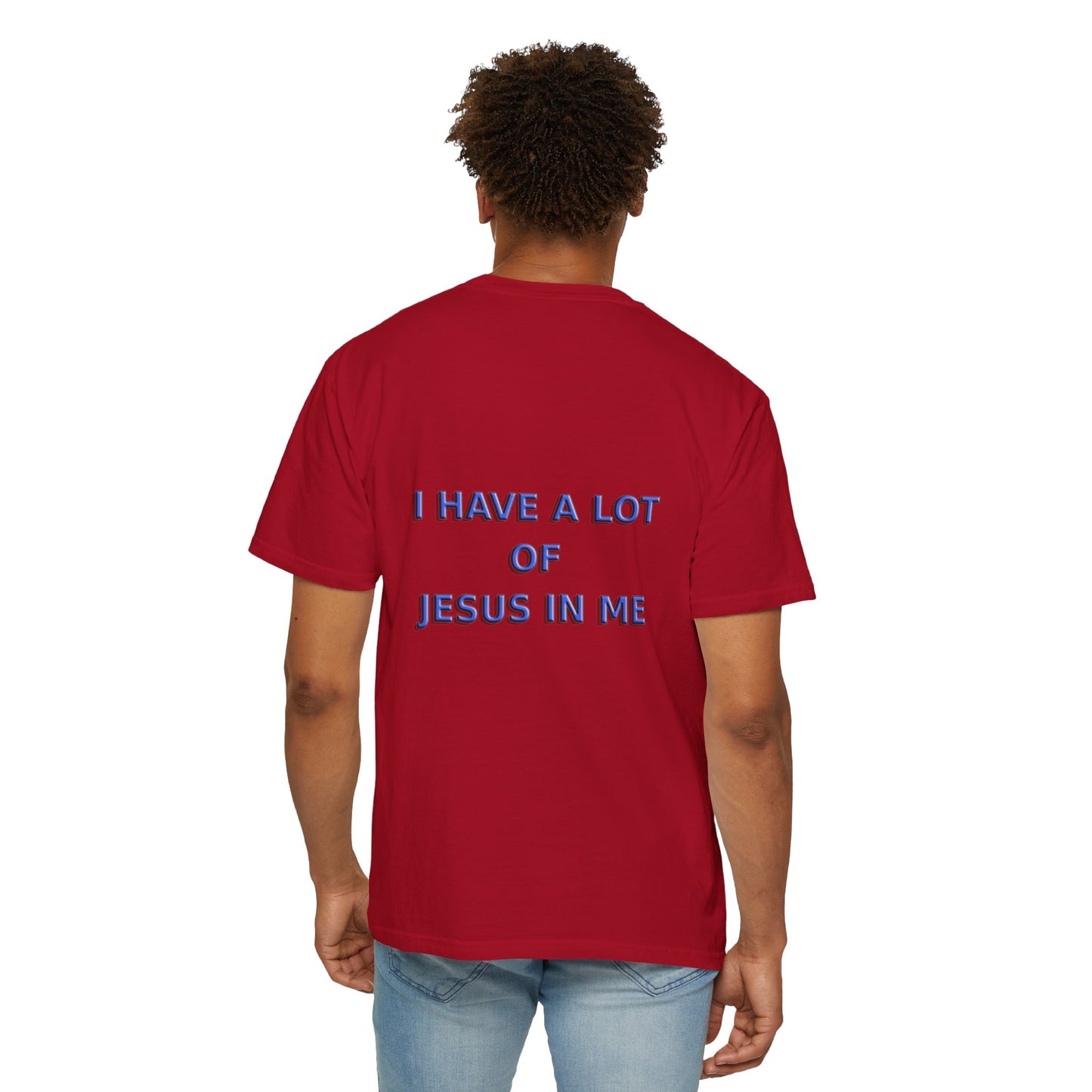 Jesus Pocket T-Shirt, Funny Religious Tee, Unisex Graphic Tee, Gift for Believers, Church Wear, Faith-Based Apparel
