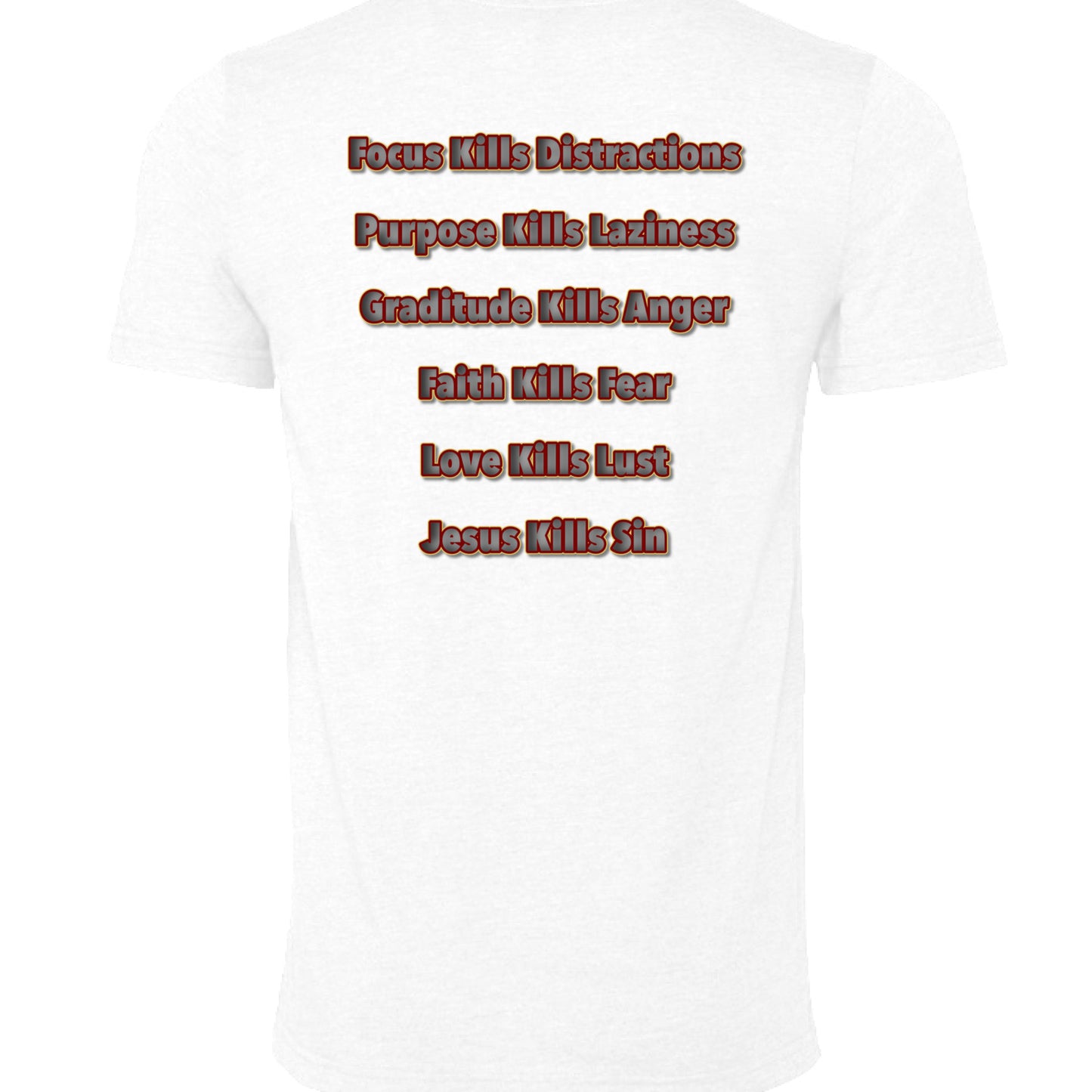 SOLID WHT BLEND - BACK