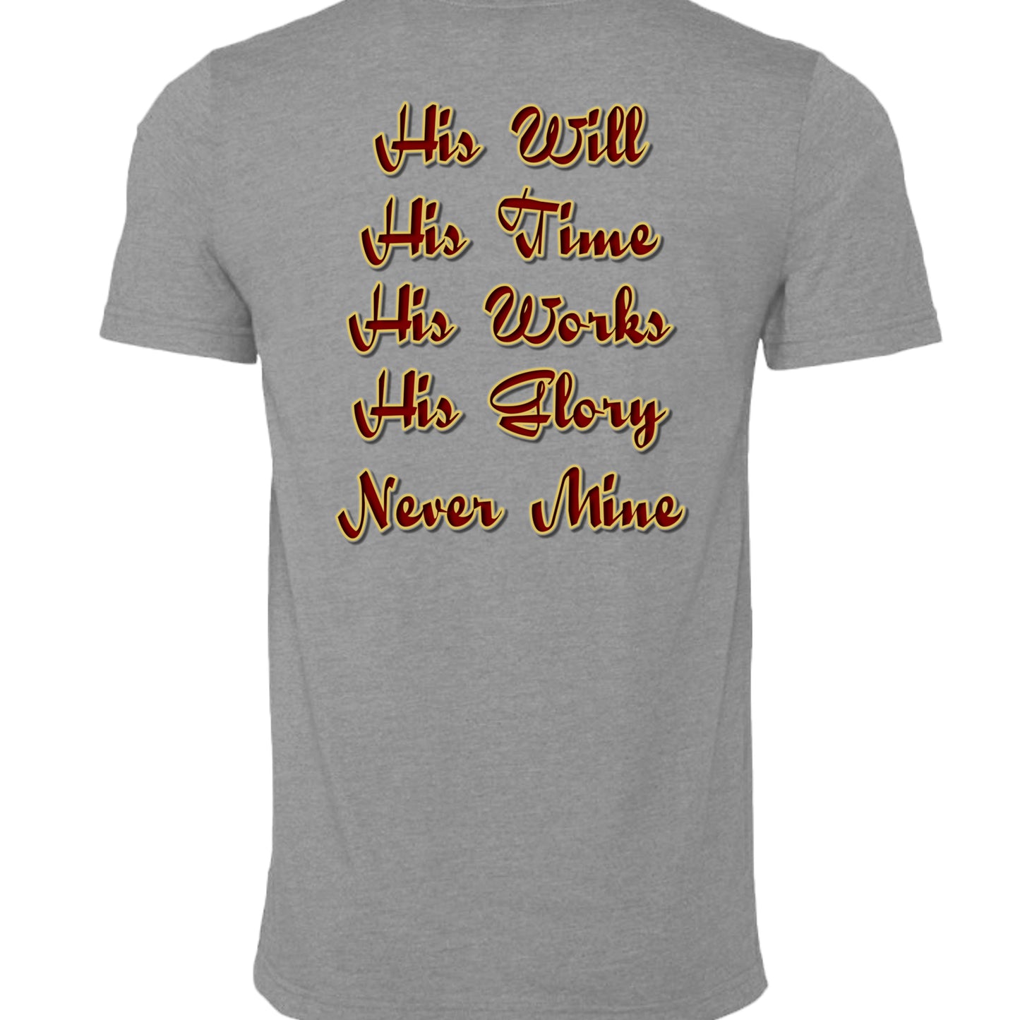 ATHLETIC HEATHER - 3001CVC - BACK