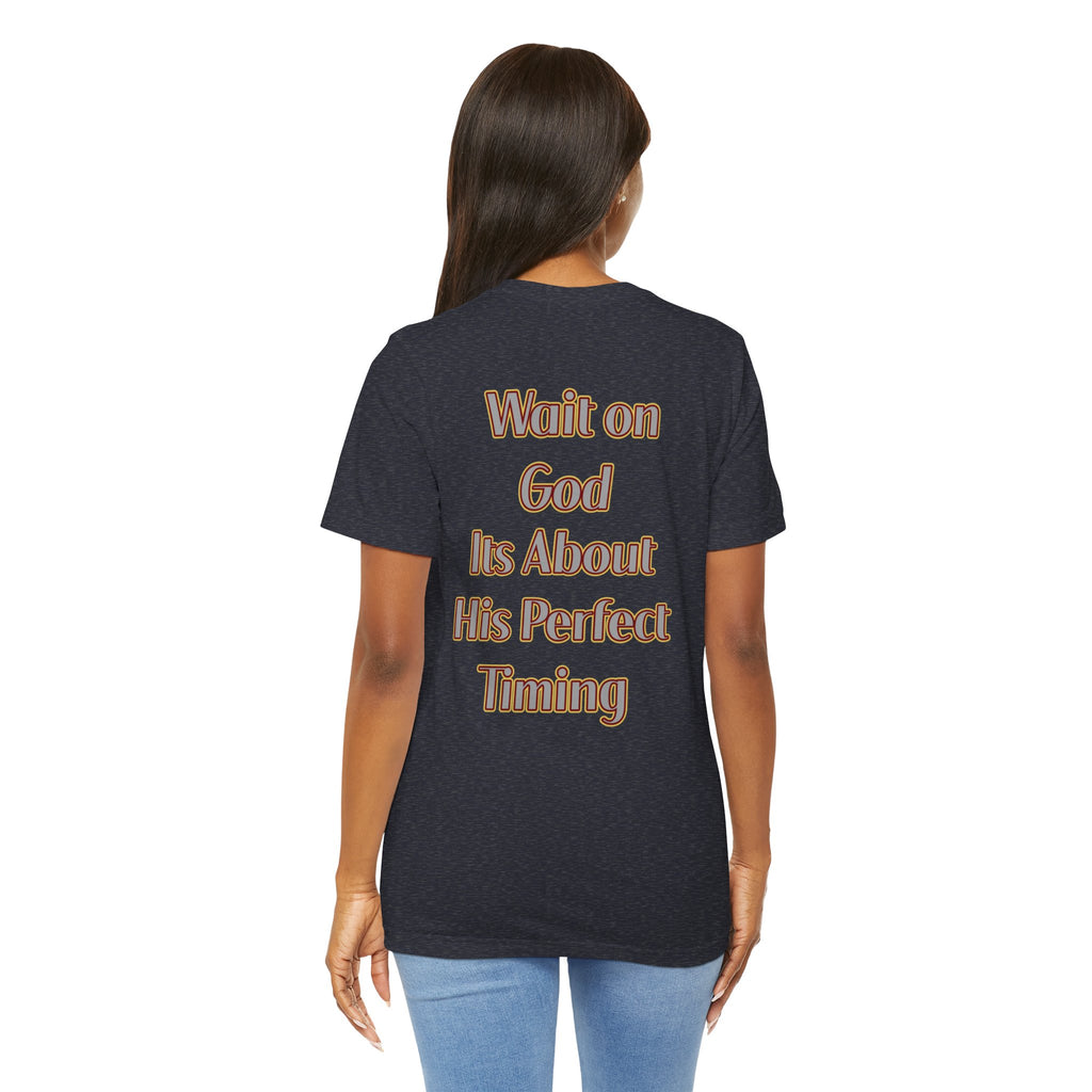 There Is A Season for Everything T-Shirt - Ecclesiastes 3:1 & Psalm 27:14 Faith Apparel