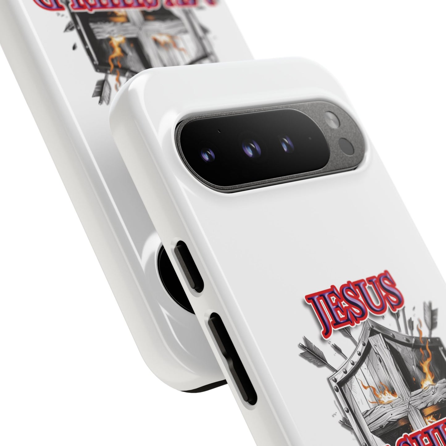 Faith-Inspired Phone Case | Jesus My Shield of Faith | Tough Cases, Christian Gift, Religious Decor, Inspirational Phone Cover, [...]